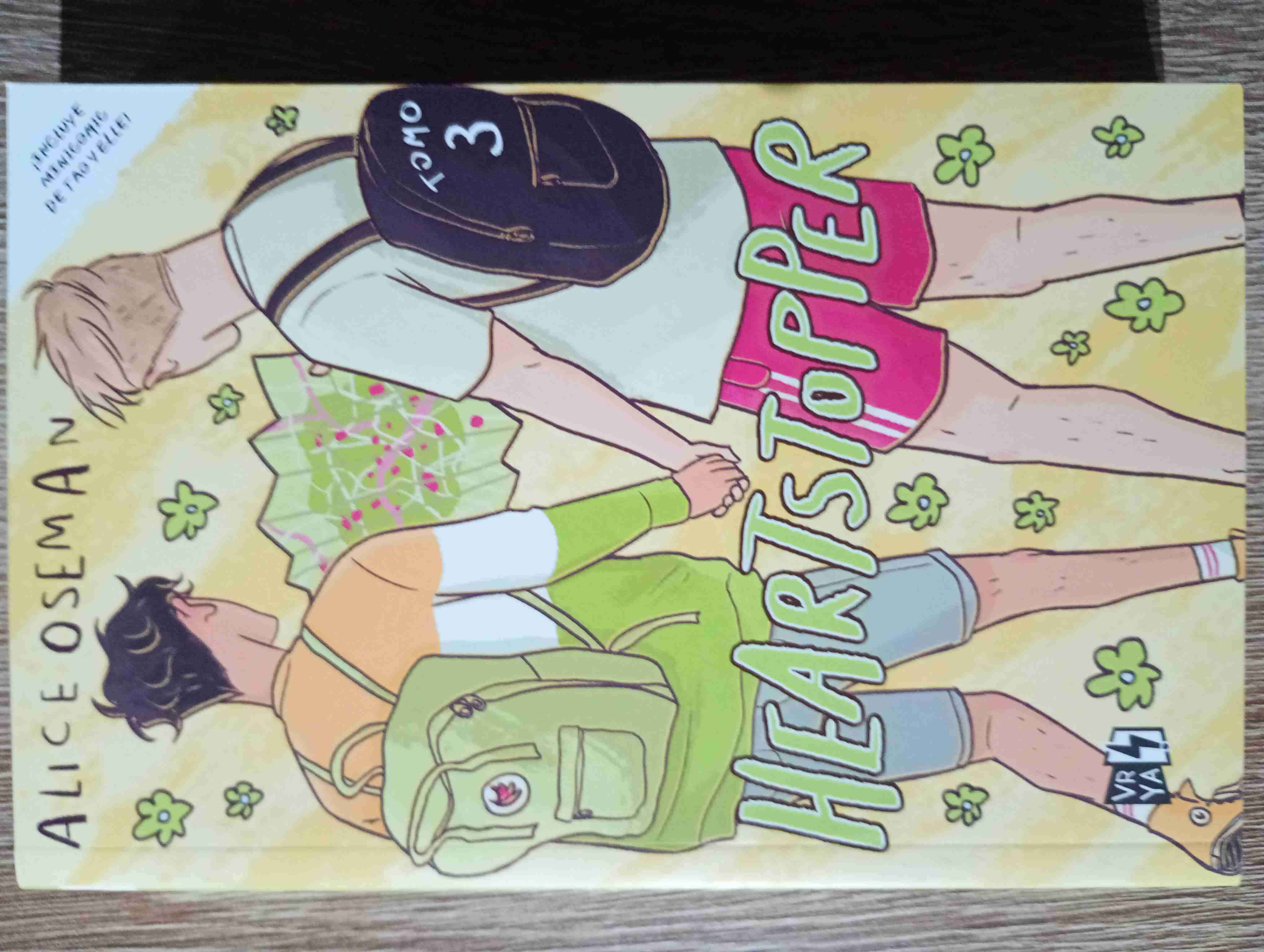 Heartstopper Tomo 3 de Alice Oseman