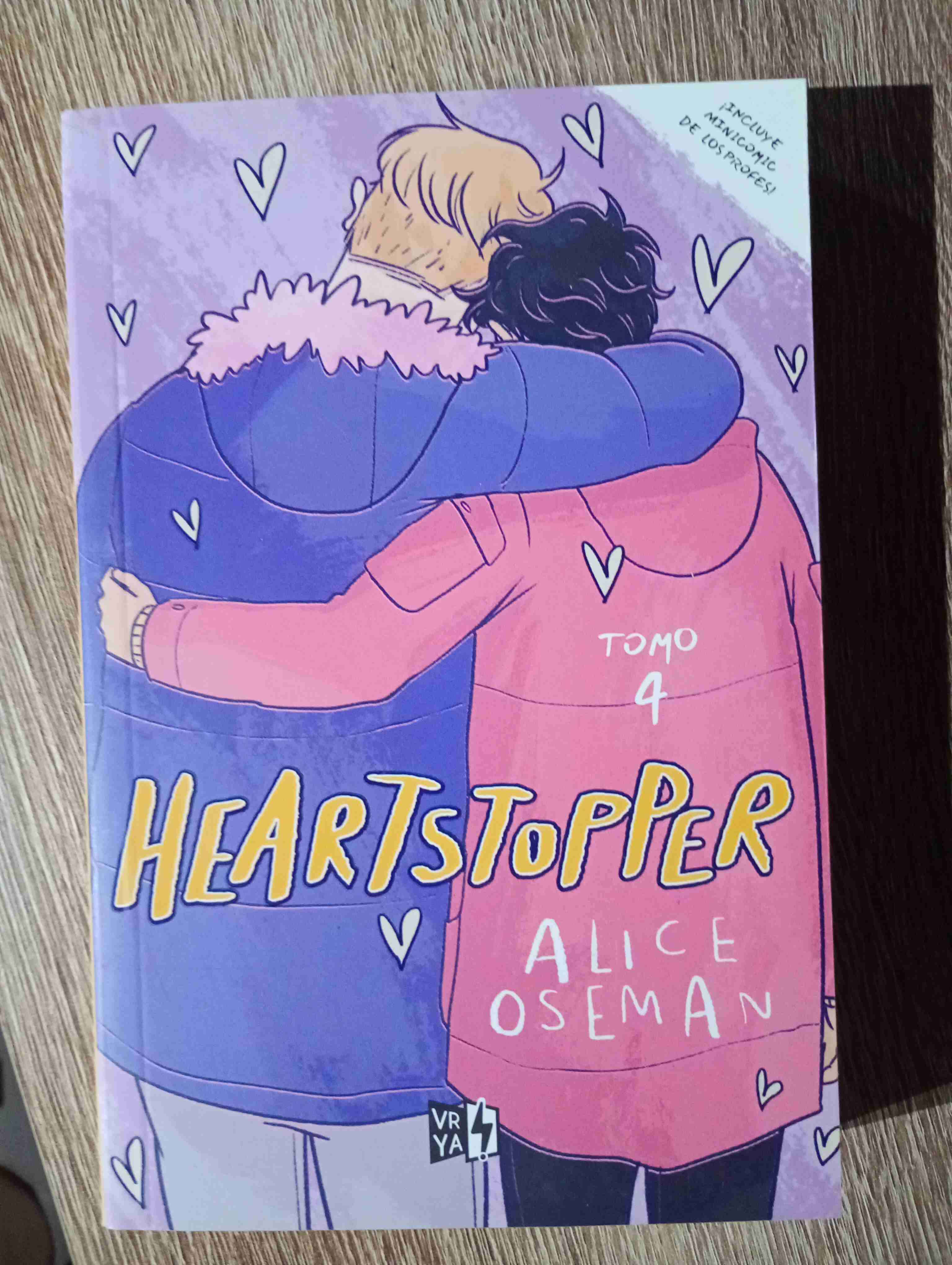 Libro Heartstopper Tomo 4