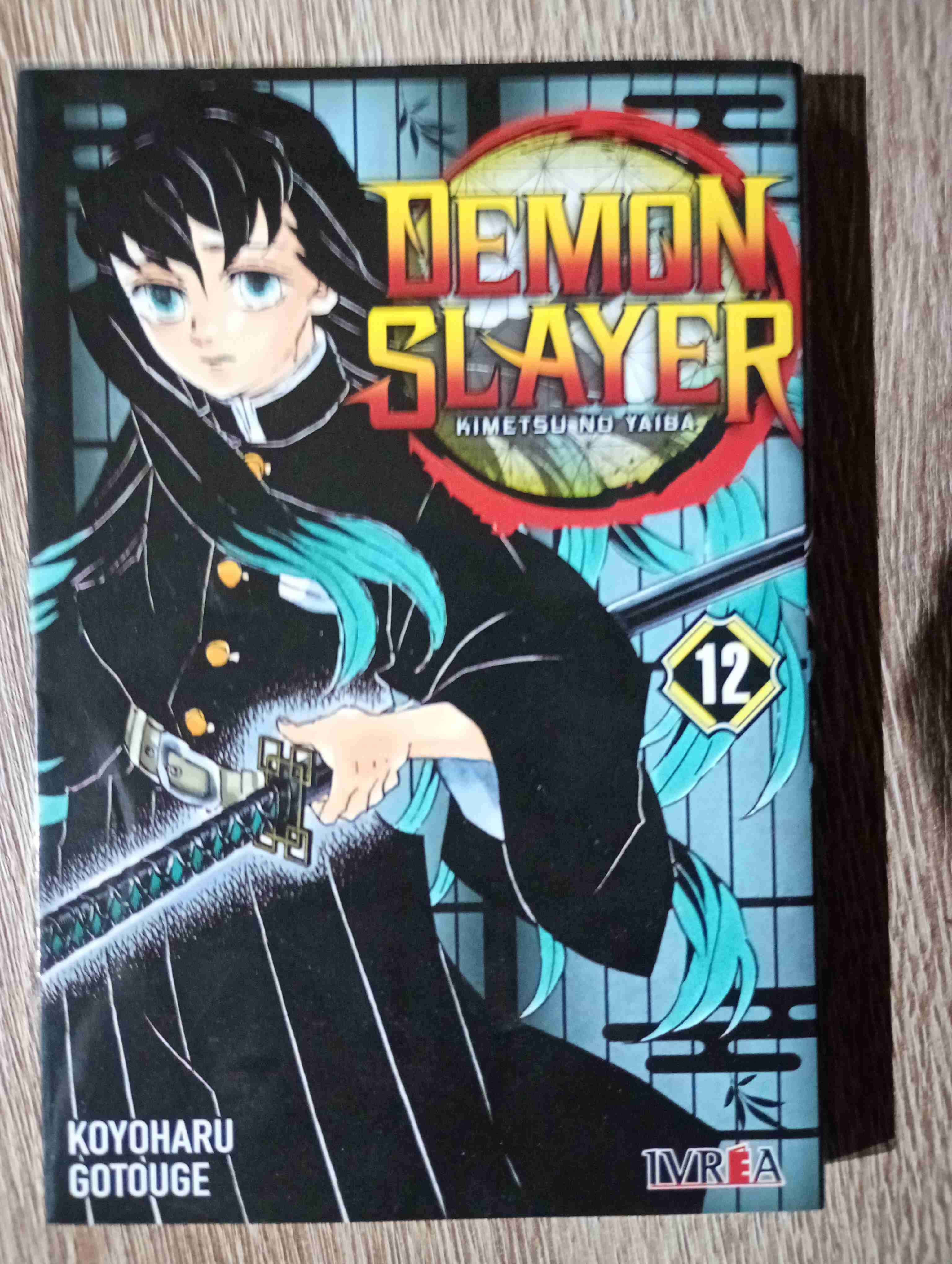 Manga Demon Slayer Volumen 12