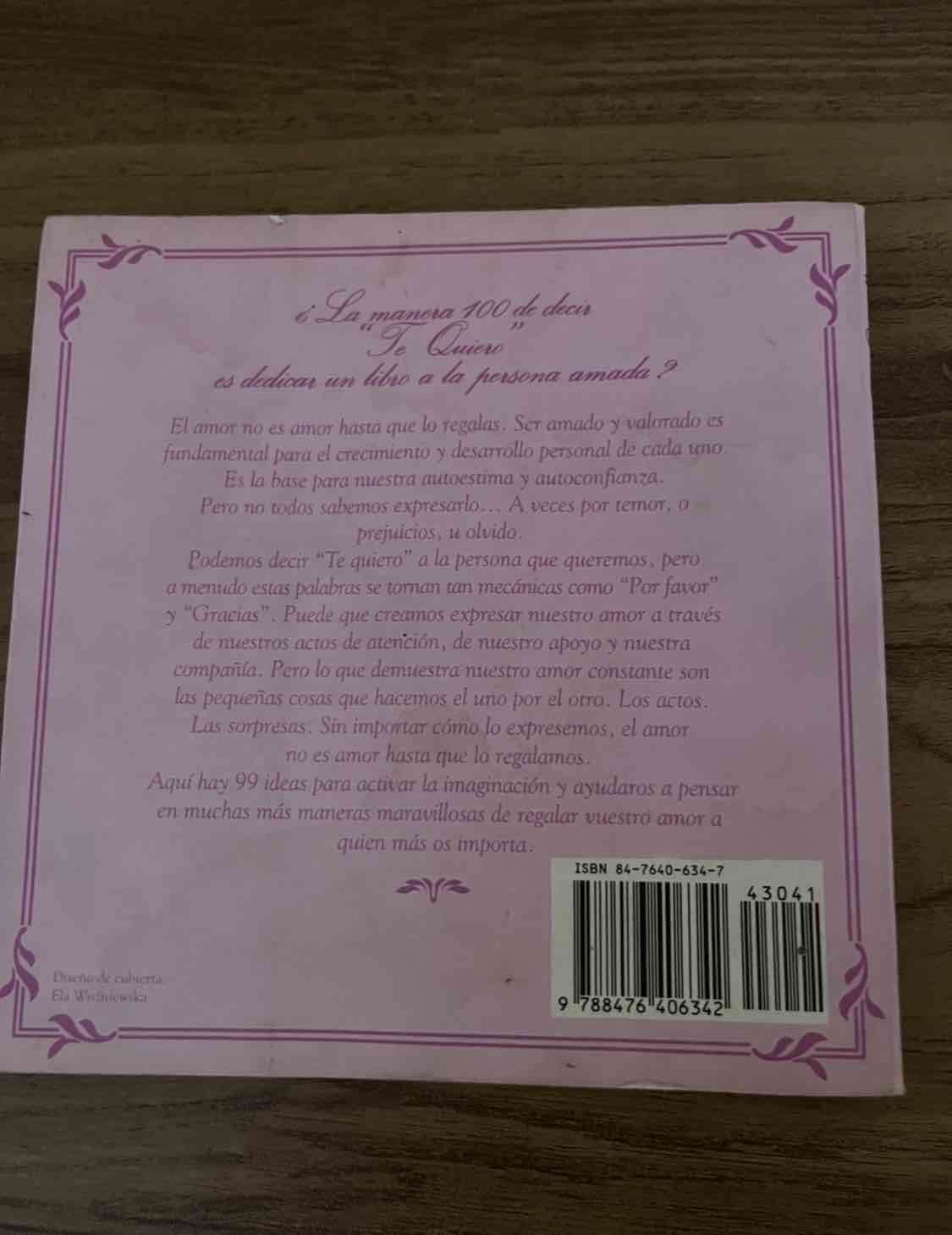 Libro 99 Maneras de Decir Te Quiero - miniatura 5