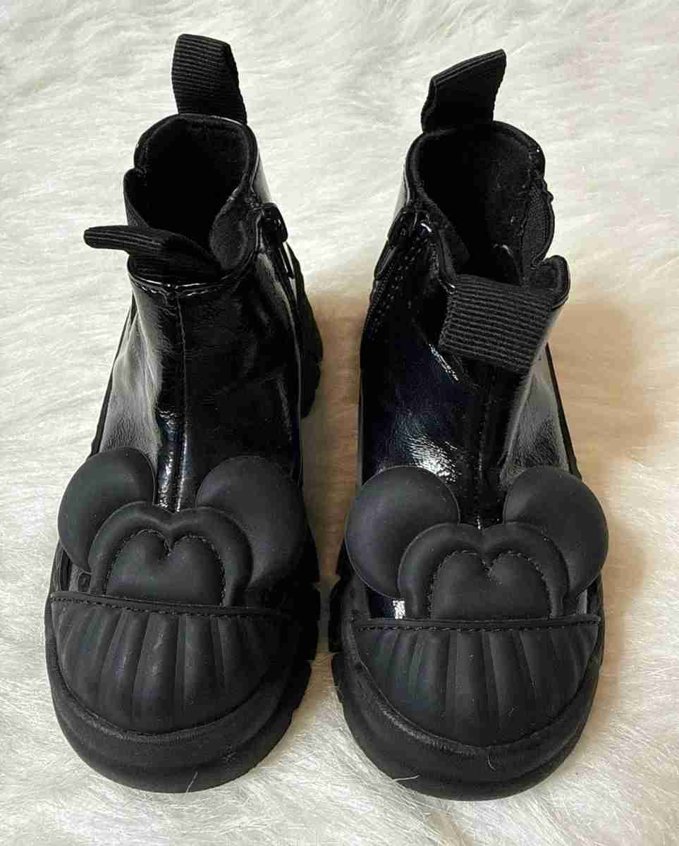 Botines Negro mickey