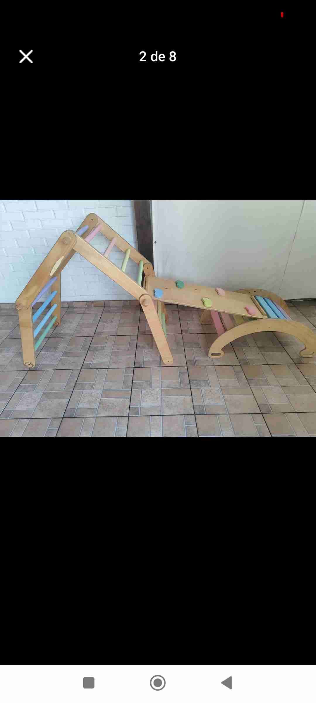 Set de madera Montessori/Pikler - miniatura 2