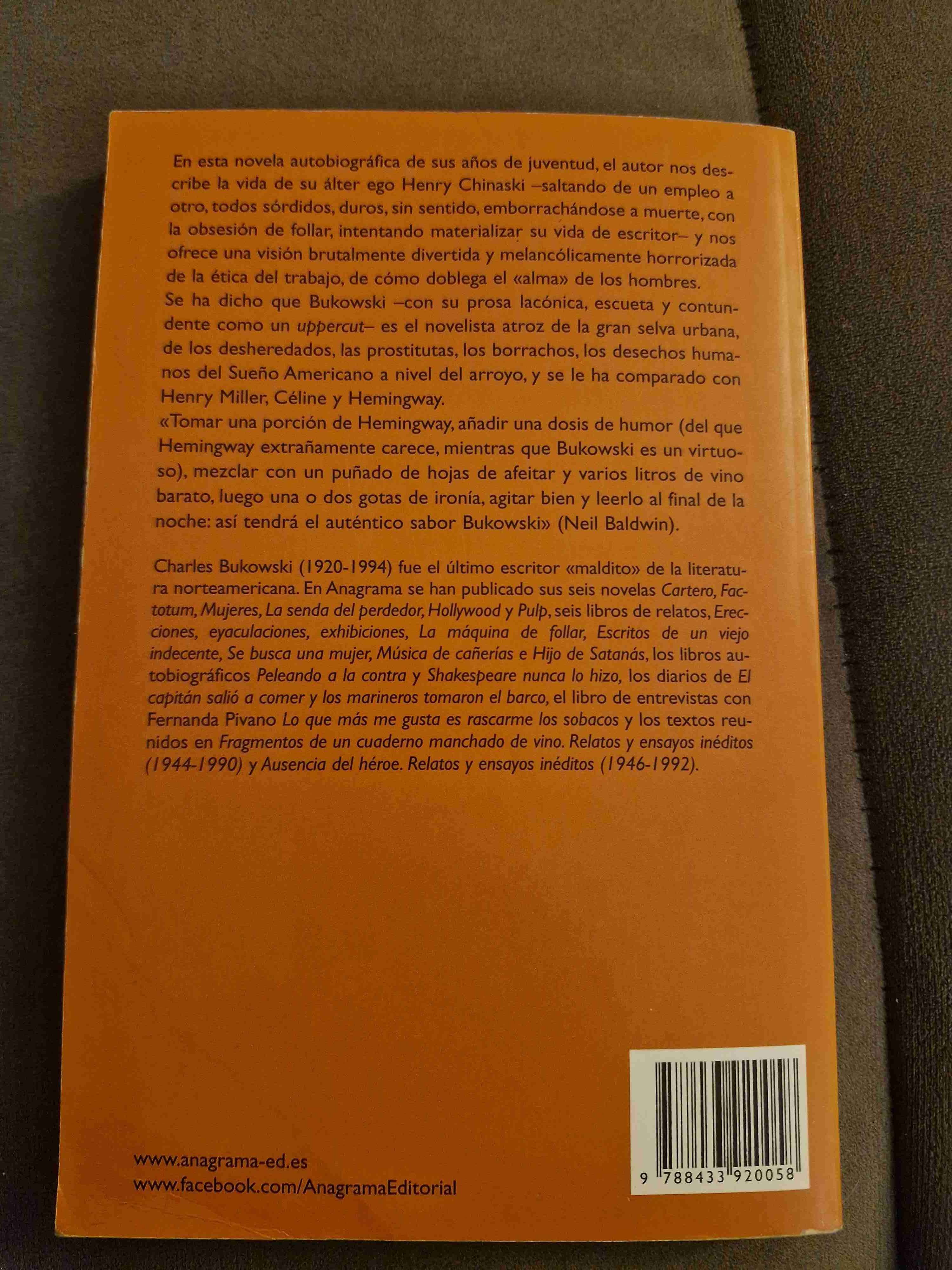 Libro Factotum de Charles Bukowski - miniatura 2