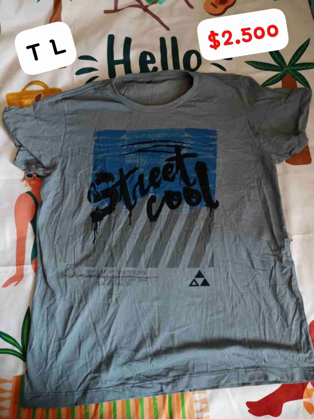 Polera gris Street Cool
