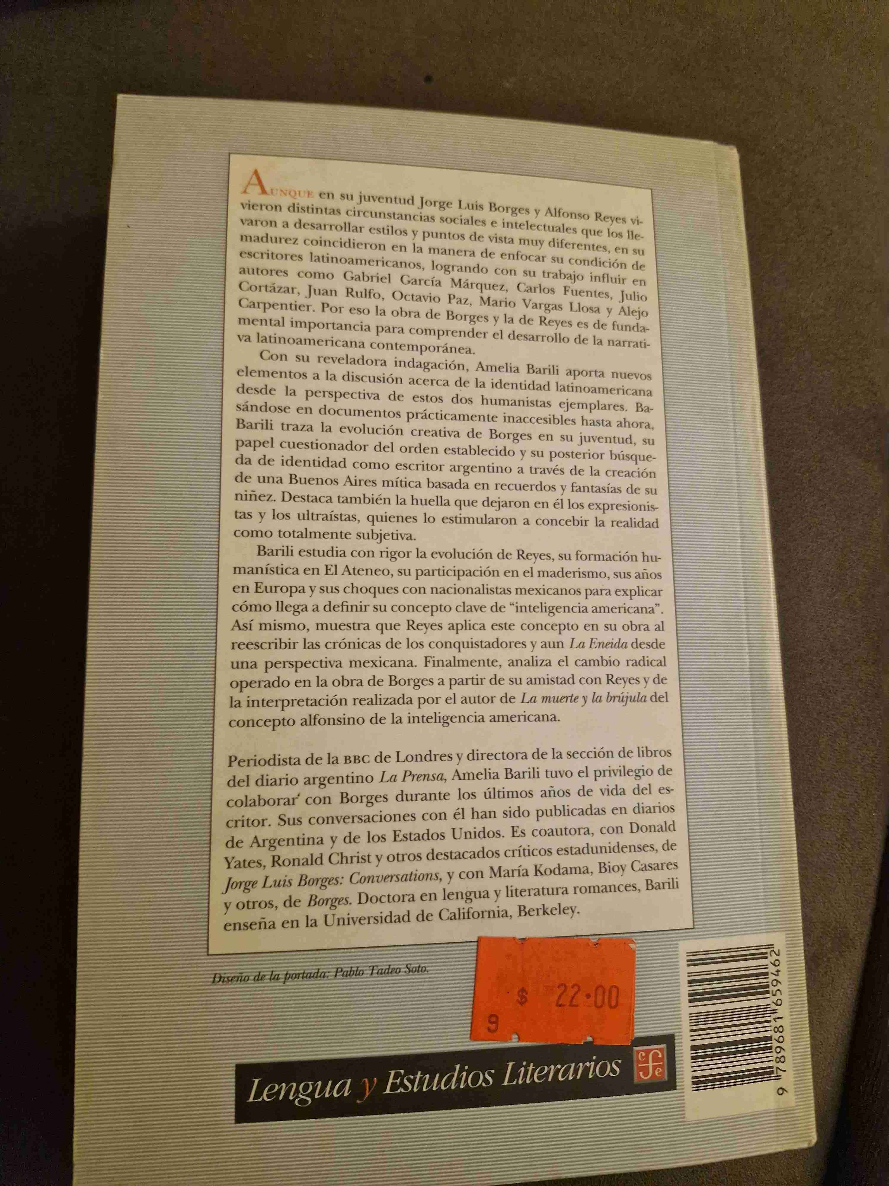 Libro sobre Borges y Reyes - miniatura 3