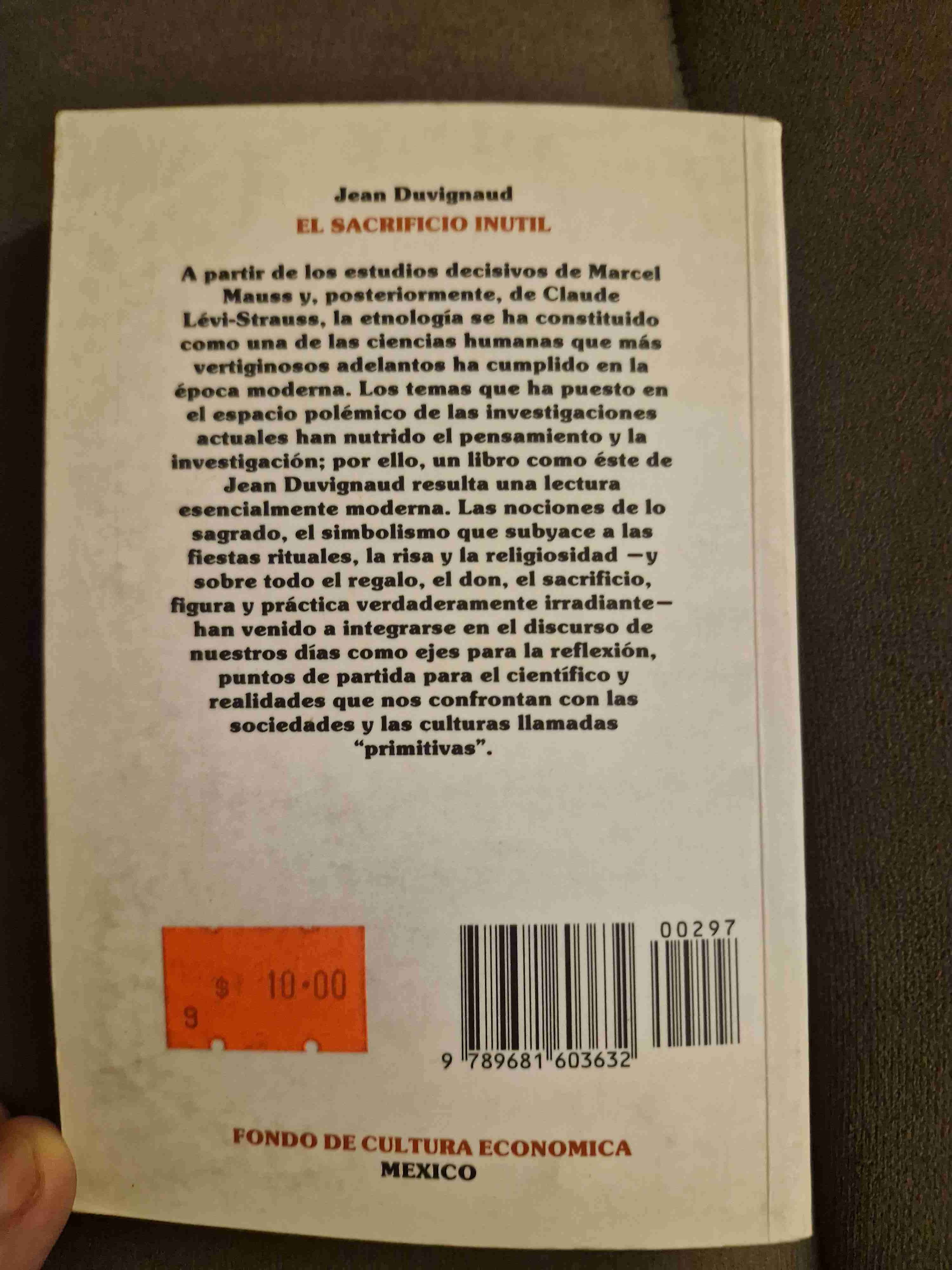 Libro El Sacrificio Inútil - miniatura 4