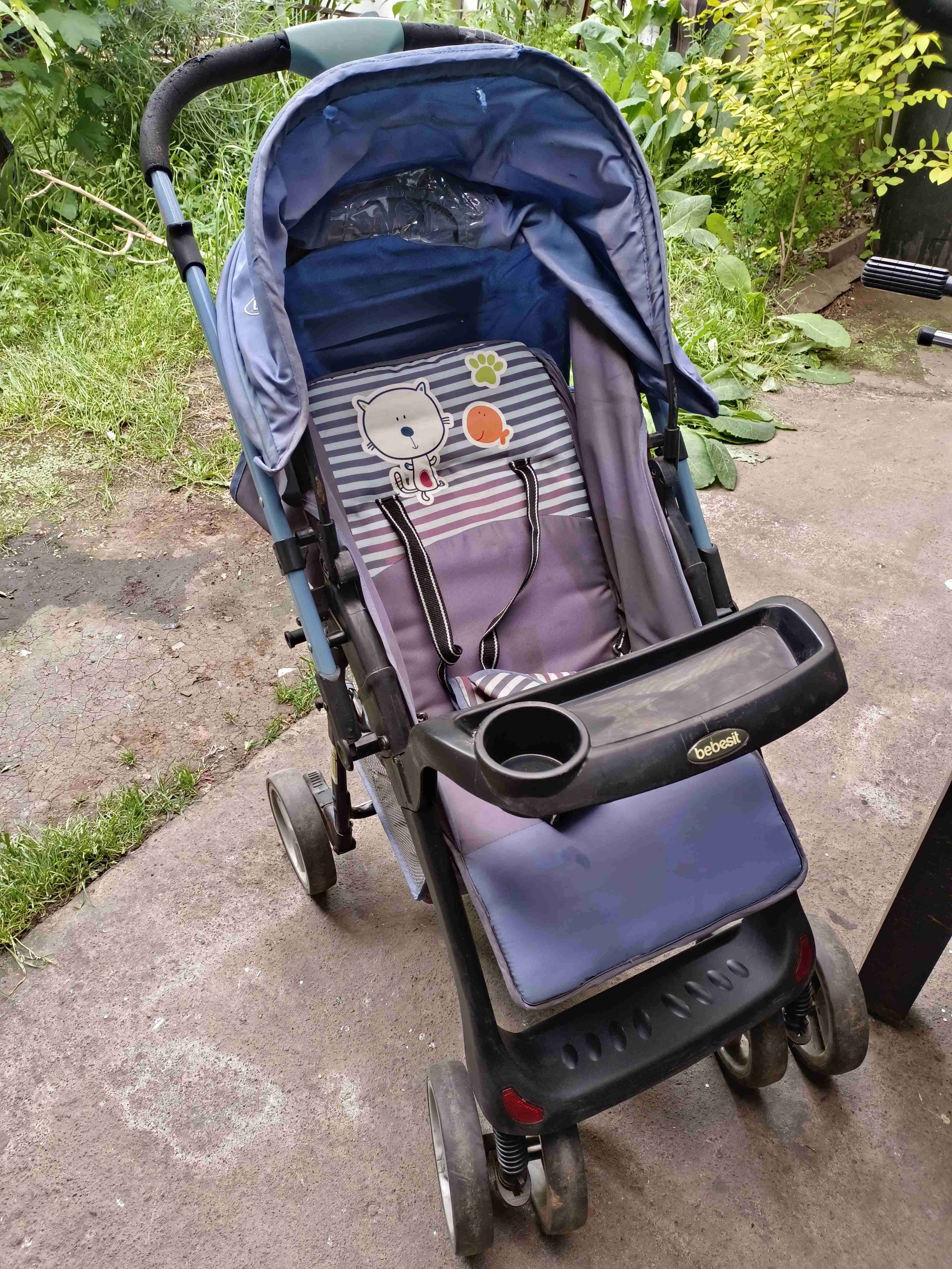 Coche de bebé + silla huevito para auto. Infanti - miniatura 3