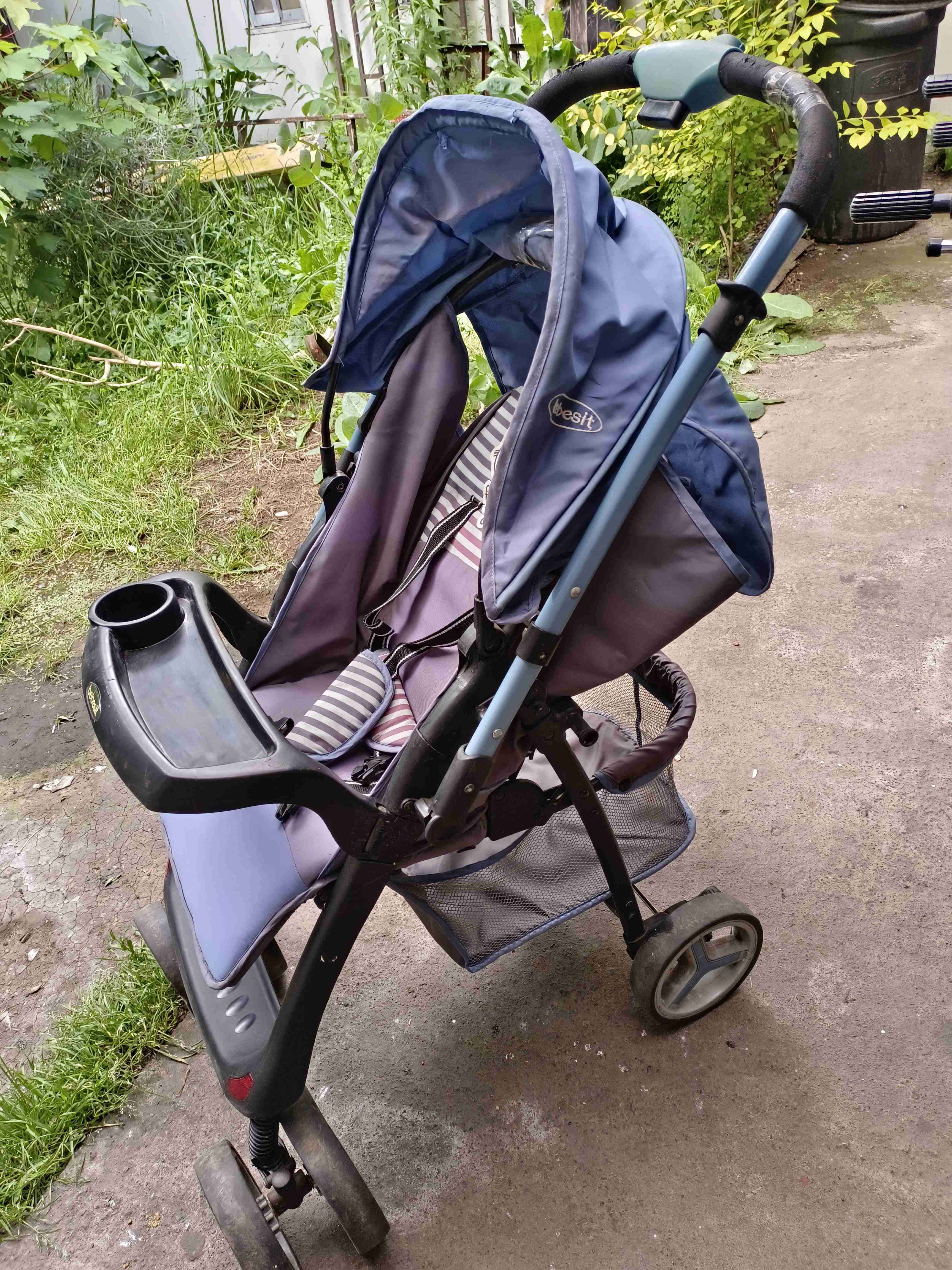 Coche de bebé + silla huevito para auto. Infanti - miniatura 6