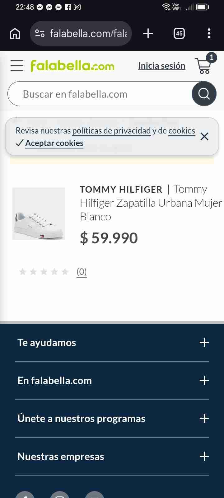 Zapatillas blancas Hilfiger - miniatura 2
