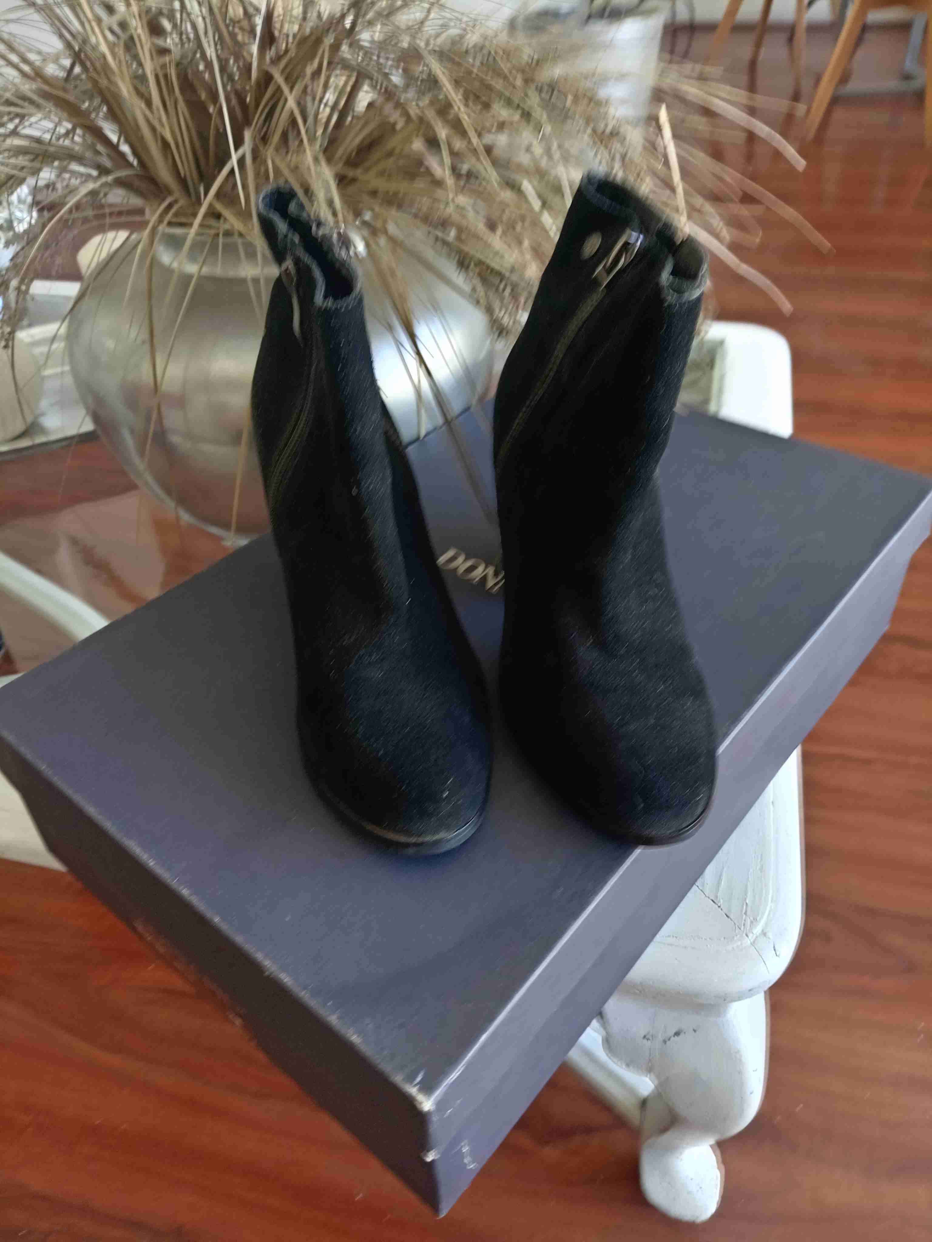 Botines negros con cierre lateral, marca Cmoran, - miniatura 2