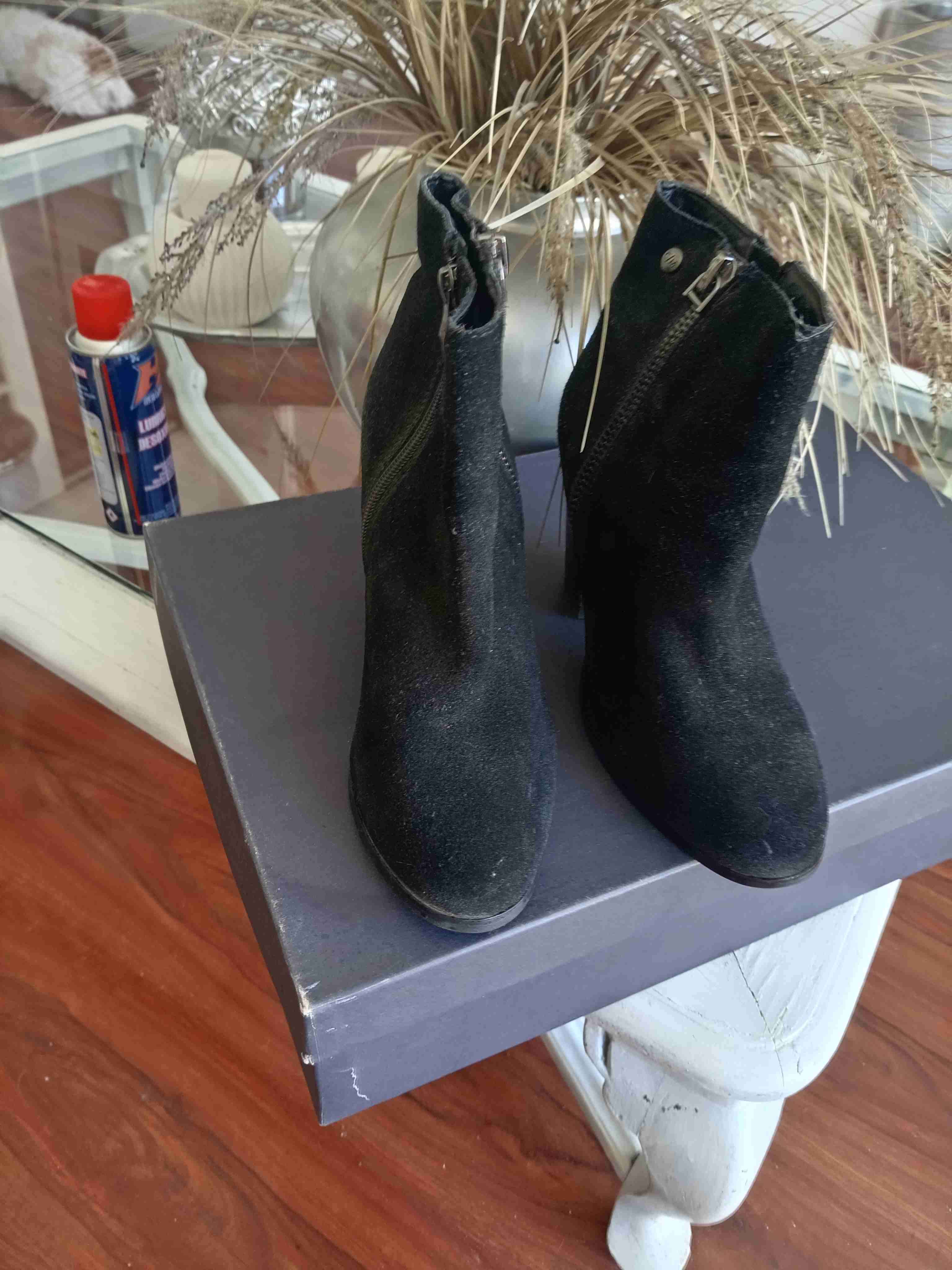 Botines negros con cierre lateral, marca Cmoran, - miniatura 3