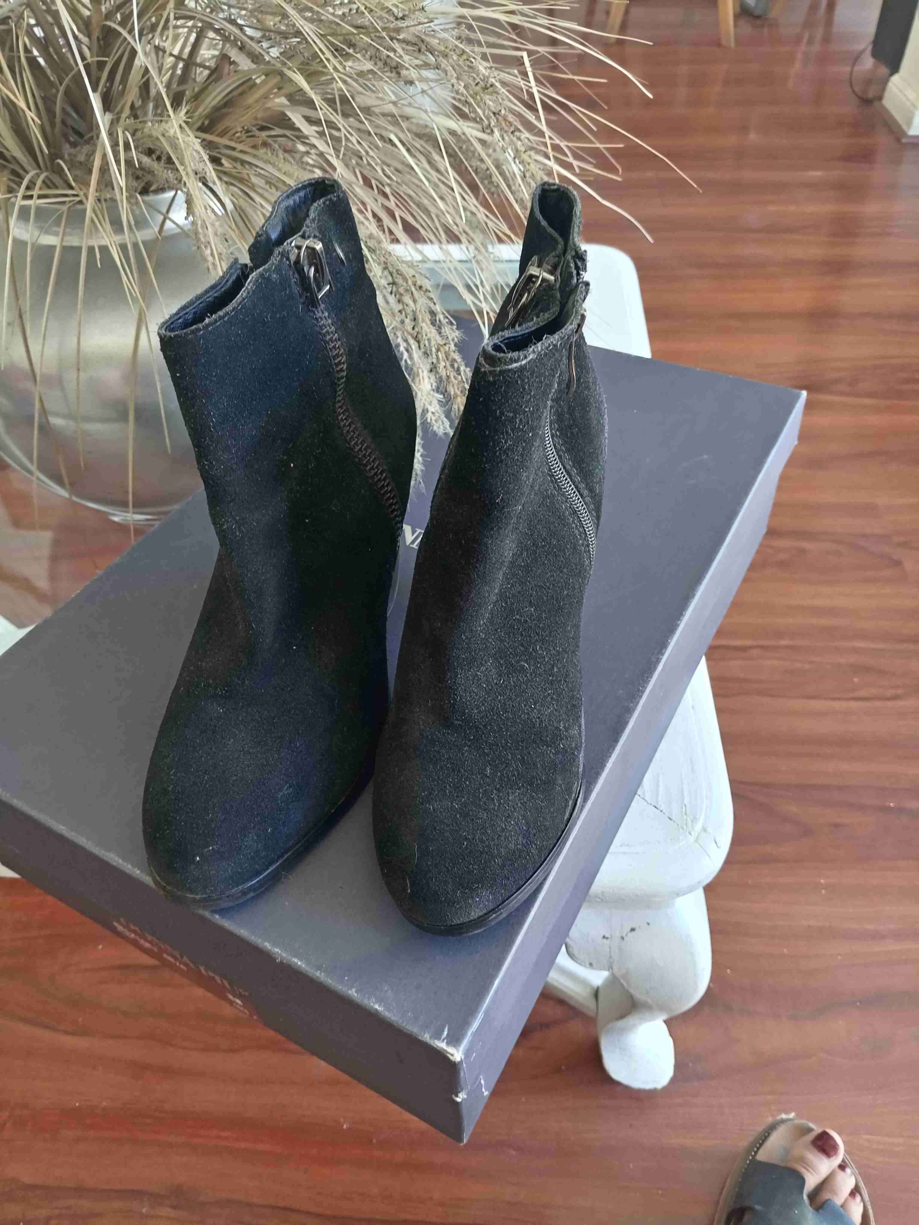 Botines negros con cierre lateral, marca Cmoran, - miniatura 4