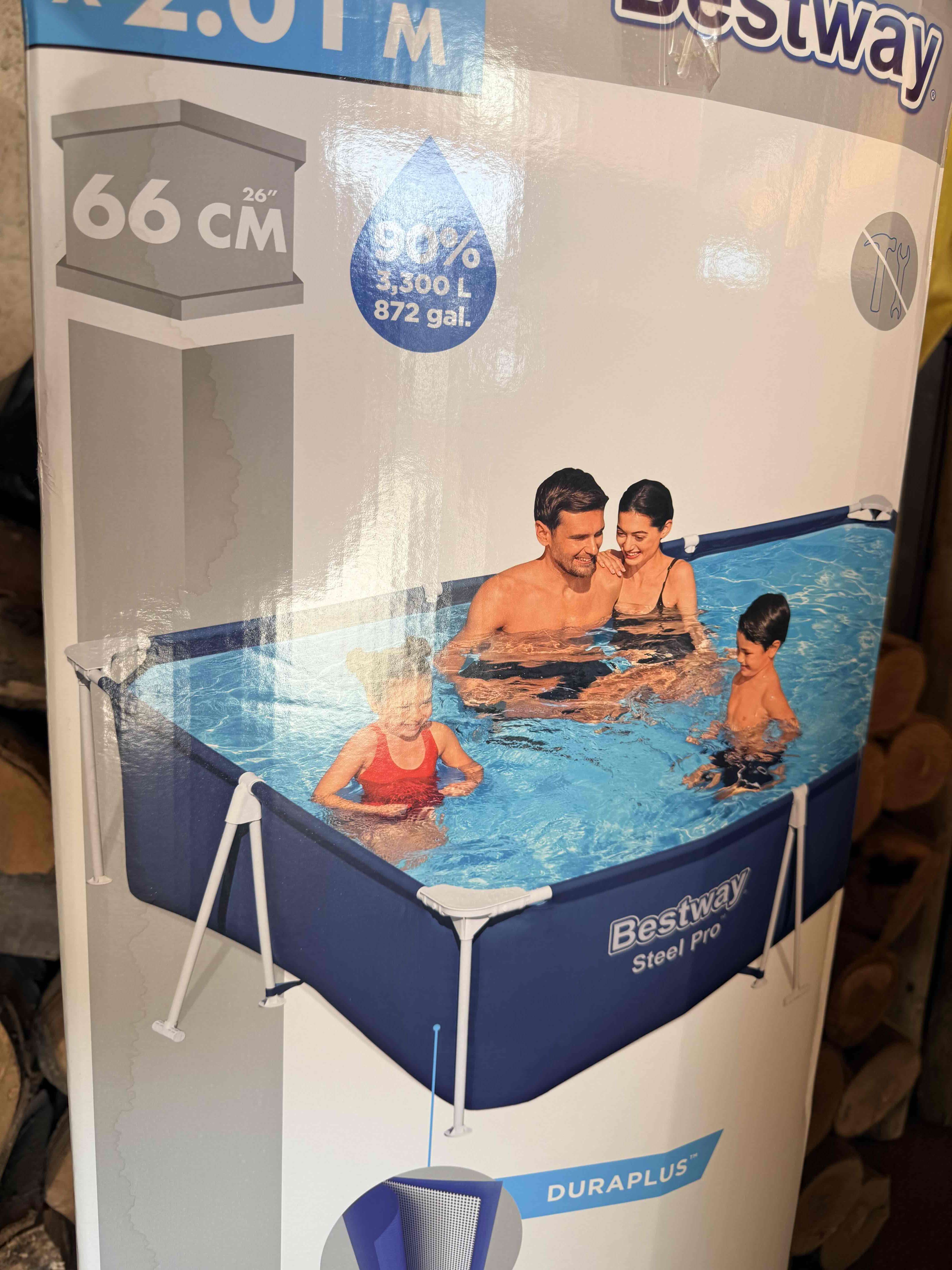 Piscina Bestway Steel Pro 3x2m - 2