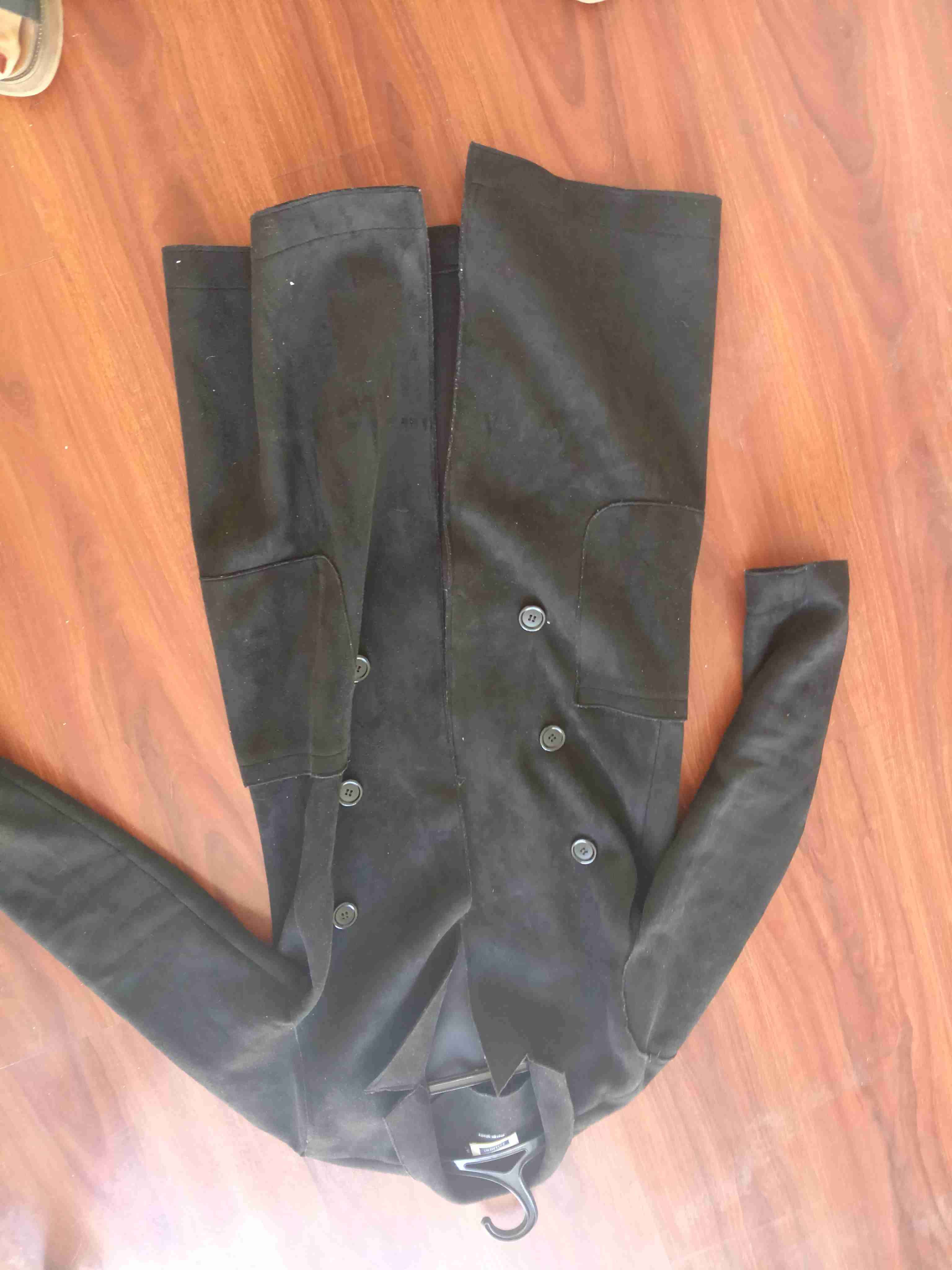 Abrigo negro mujer Basement, talla S - miniatura 2