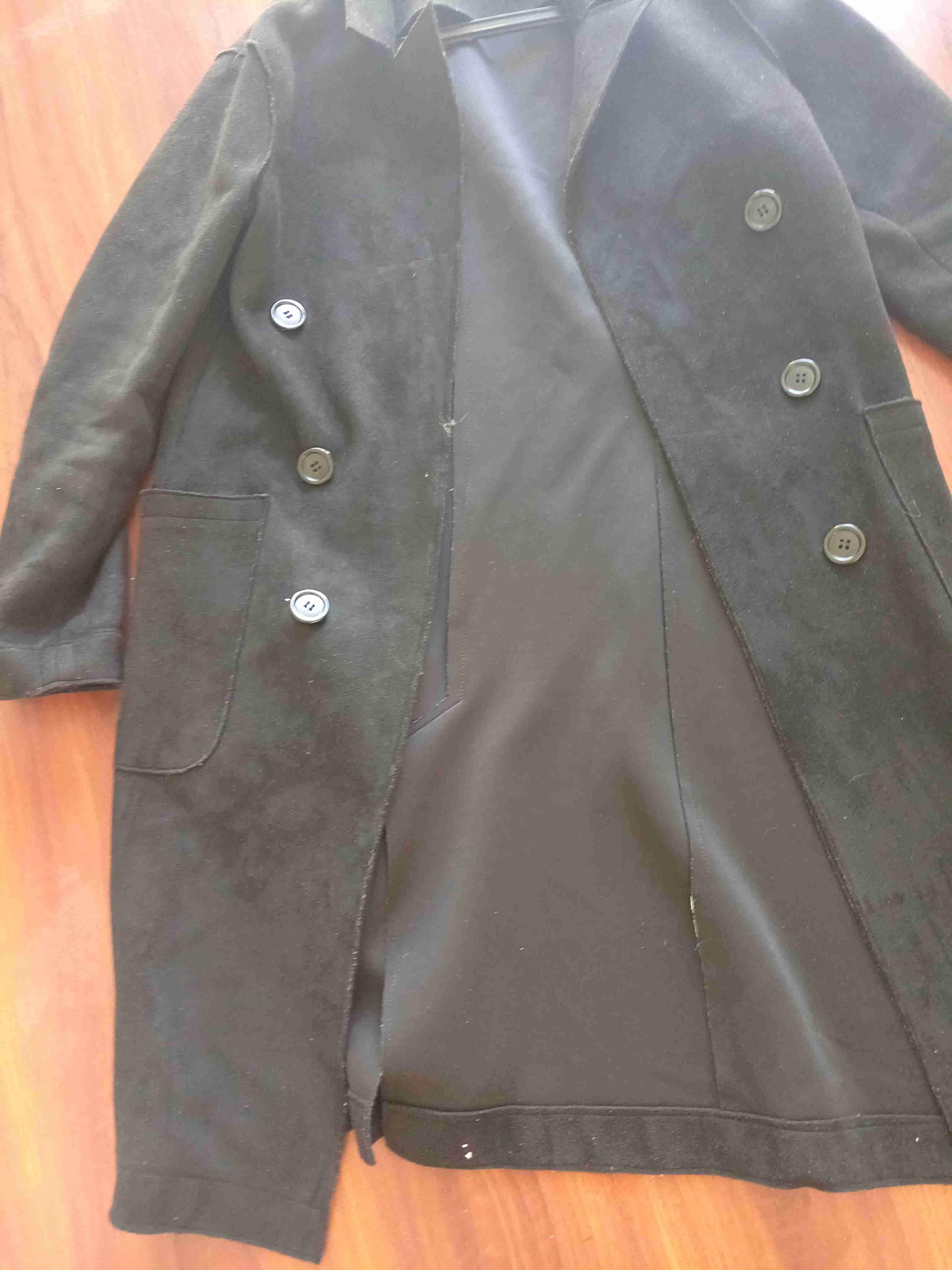 Abrigo negro mujer Basement, talla S - miniatura 3