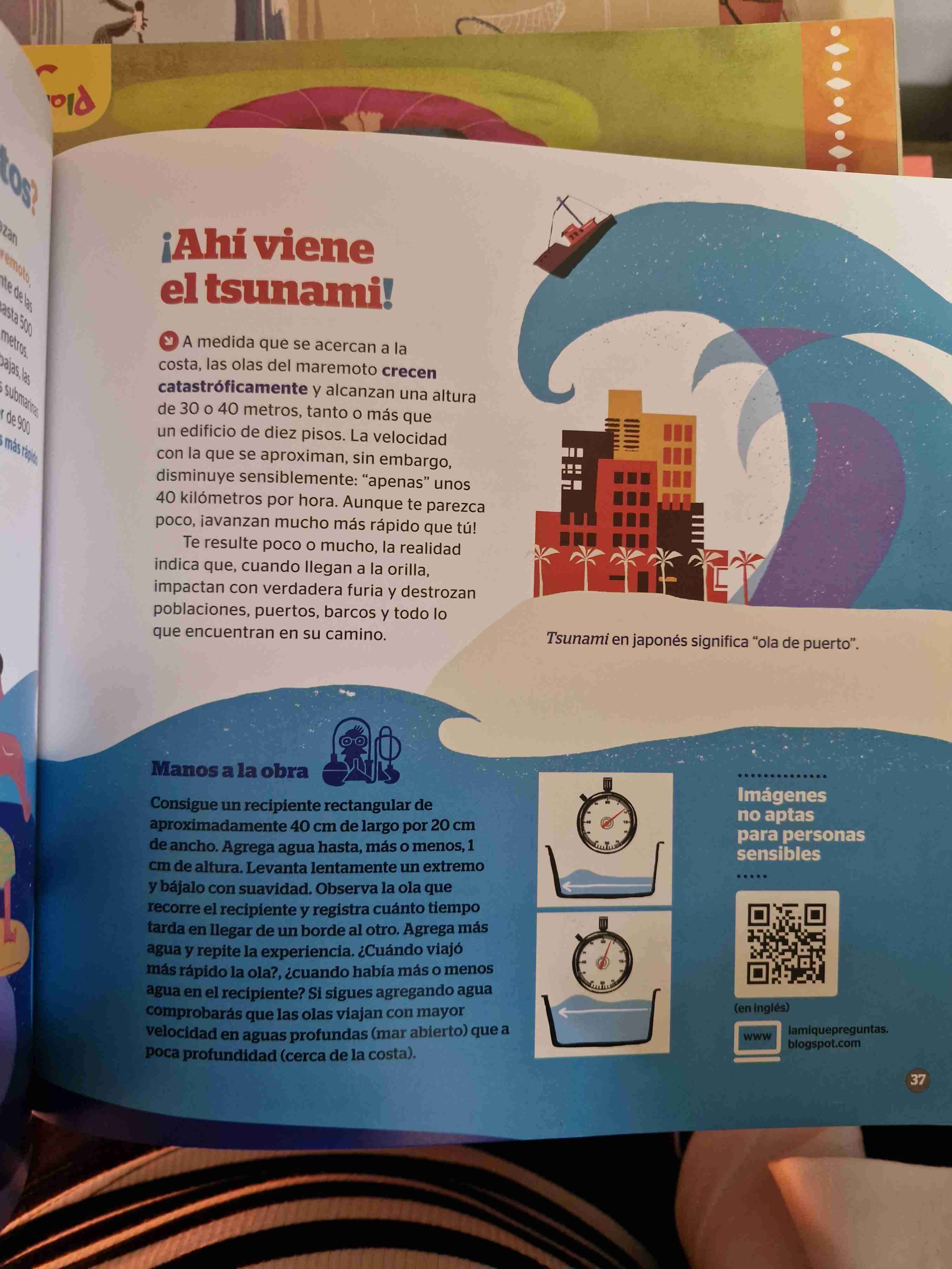 Libro Terremotos y Volcanes - miniatura 4