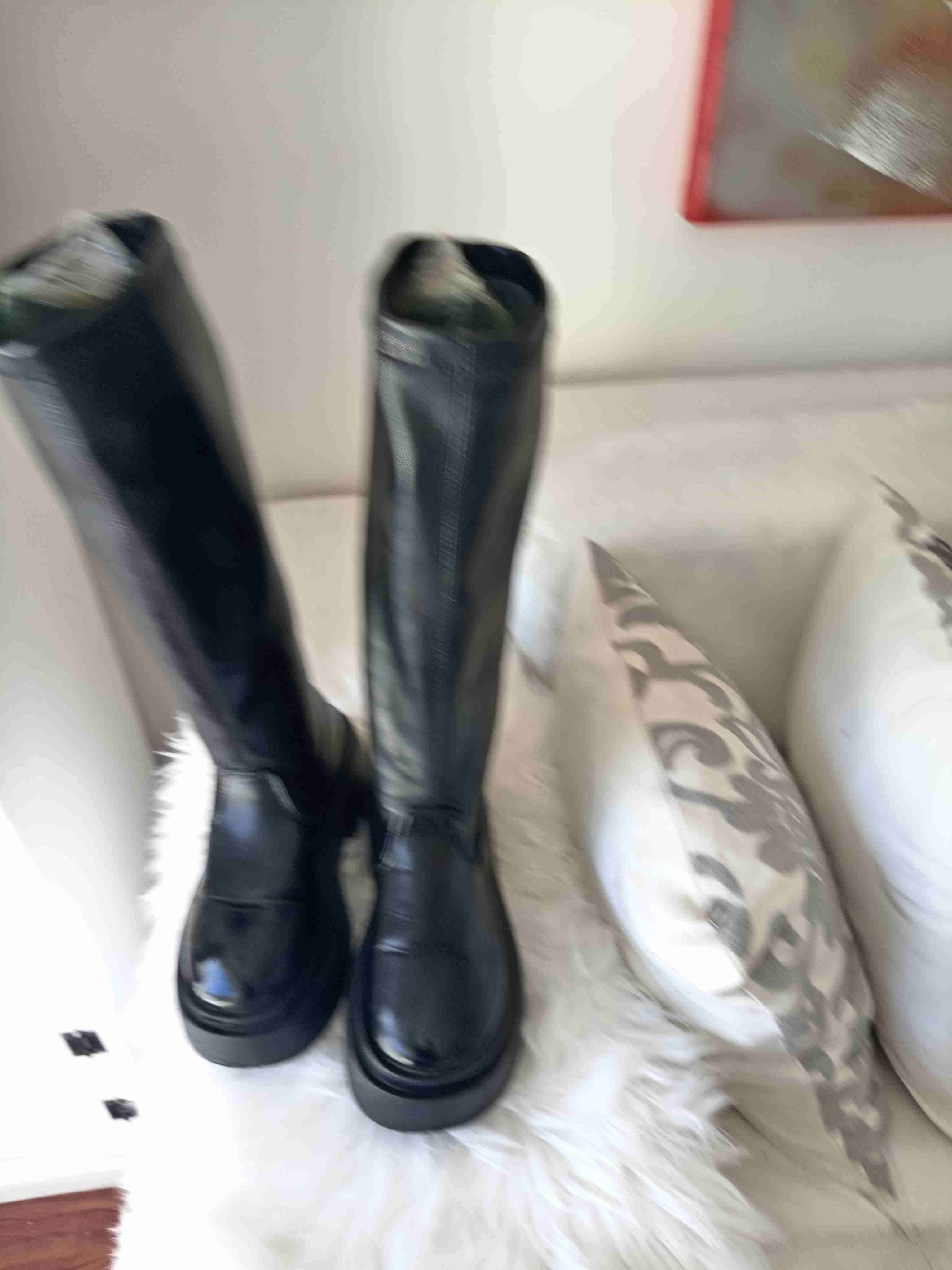 Botas negras de plataforma - miniatura 6