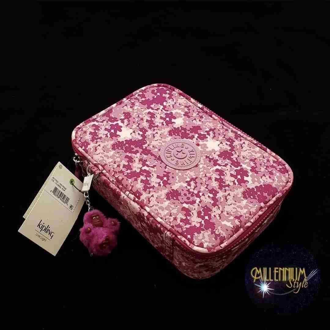 Estuche Kipling 100 pens Floral Pop