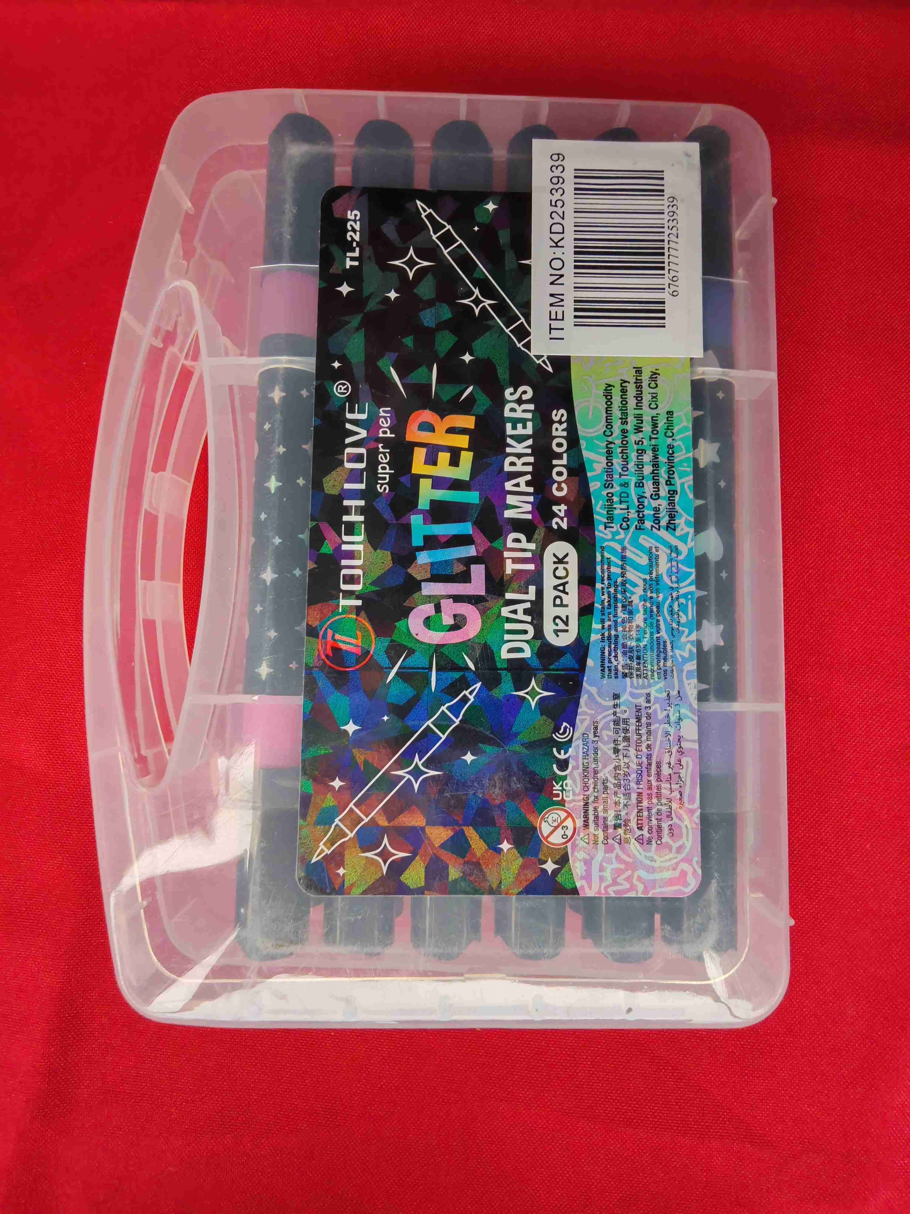 Set de marcadores brillantes 24 unidades