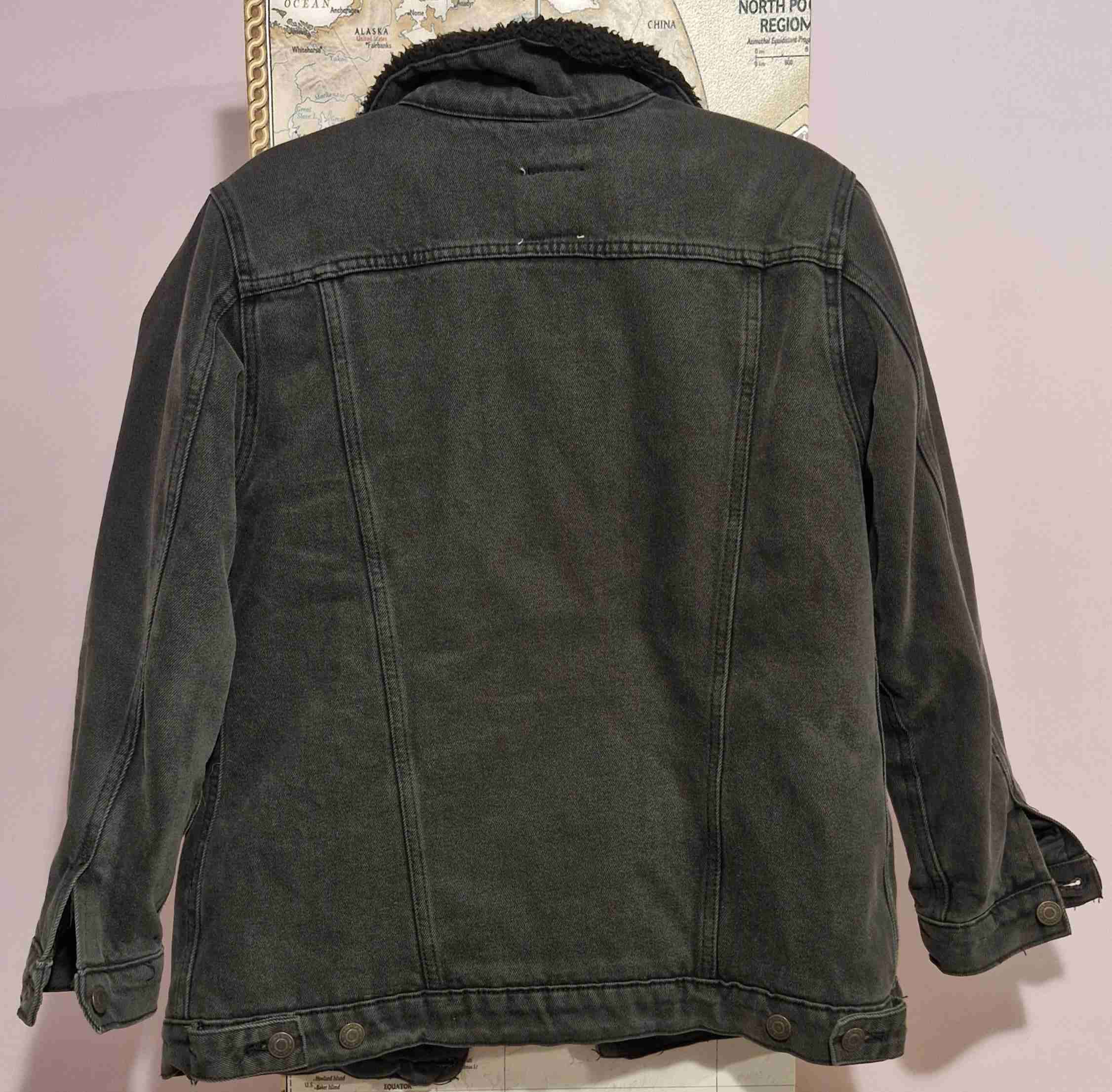 Chaqueta de mezclilla con forro interior - miniatura 3