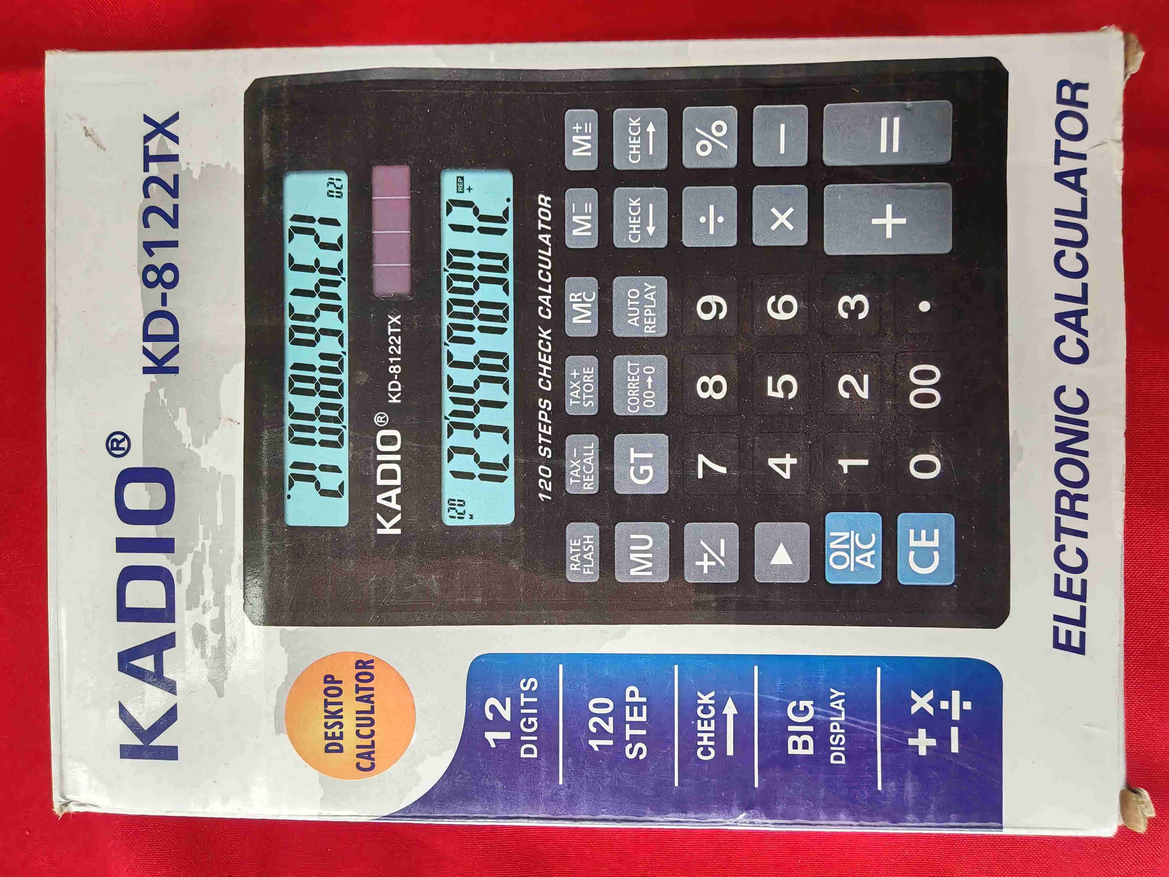 Calculadora electrónica Kadio 12 dígitos