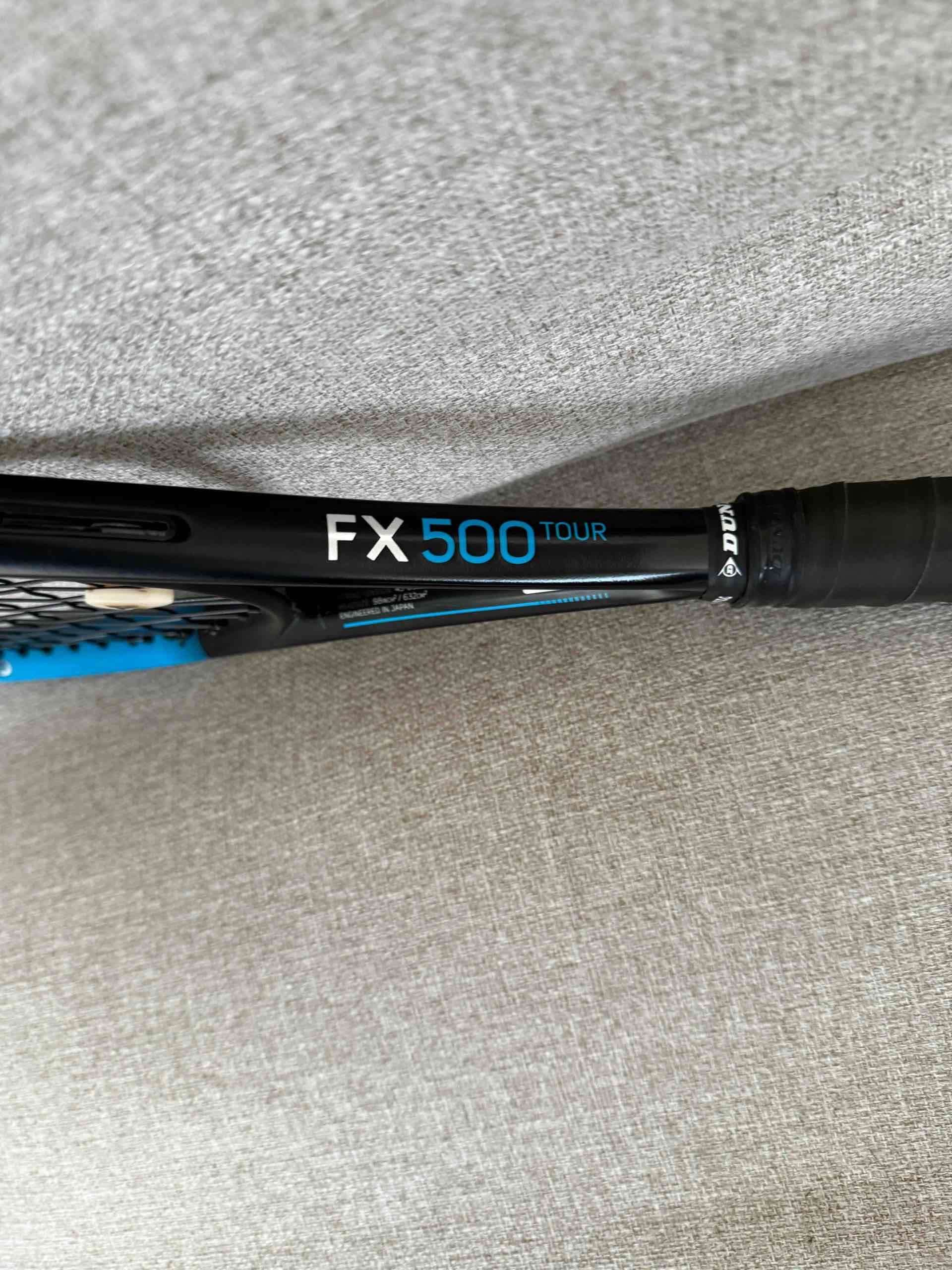 Par de raquetas Dunlop FX500 - miniatura 2