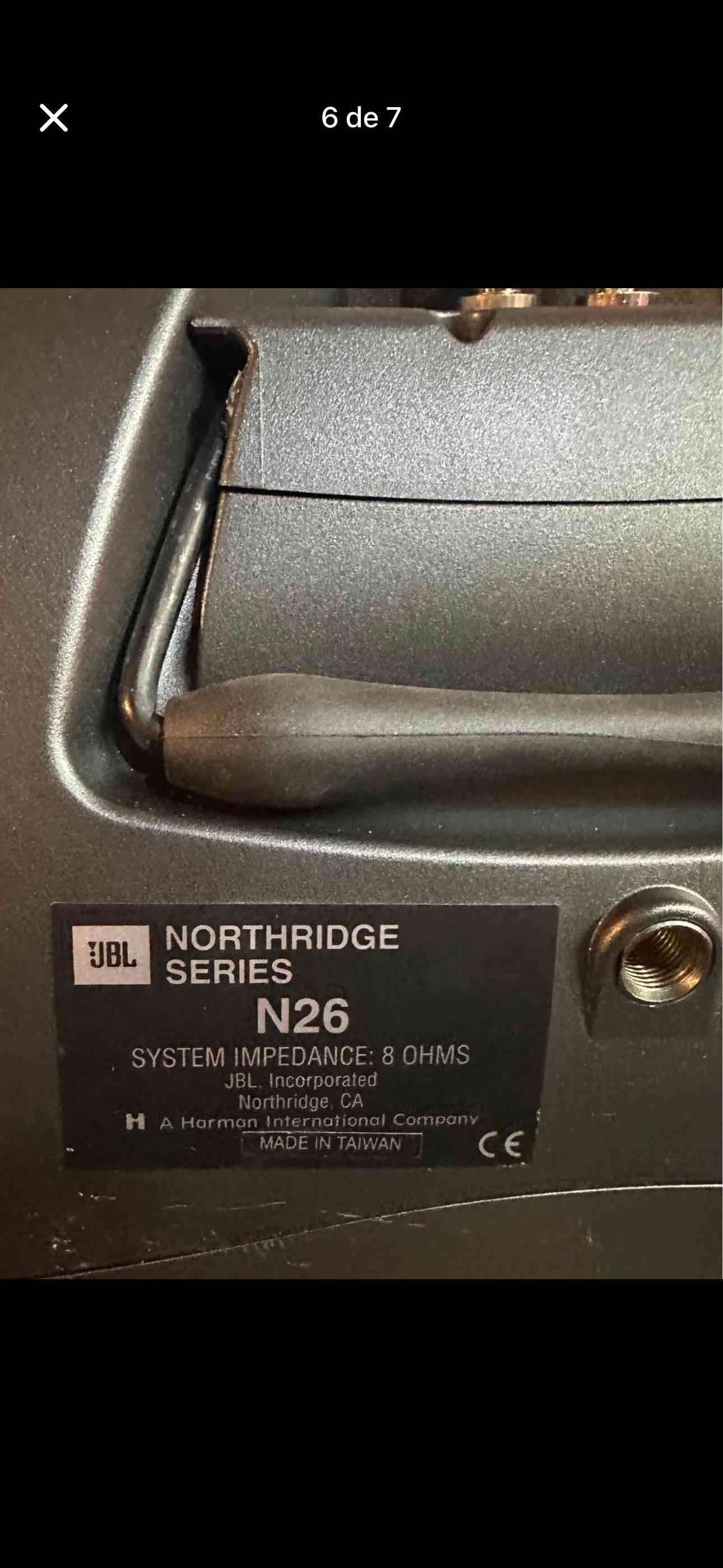 Parlantes JBL de alta fidelidad n26 - miniatura 3