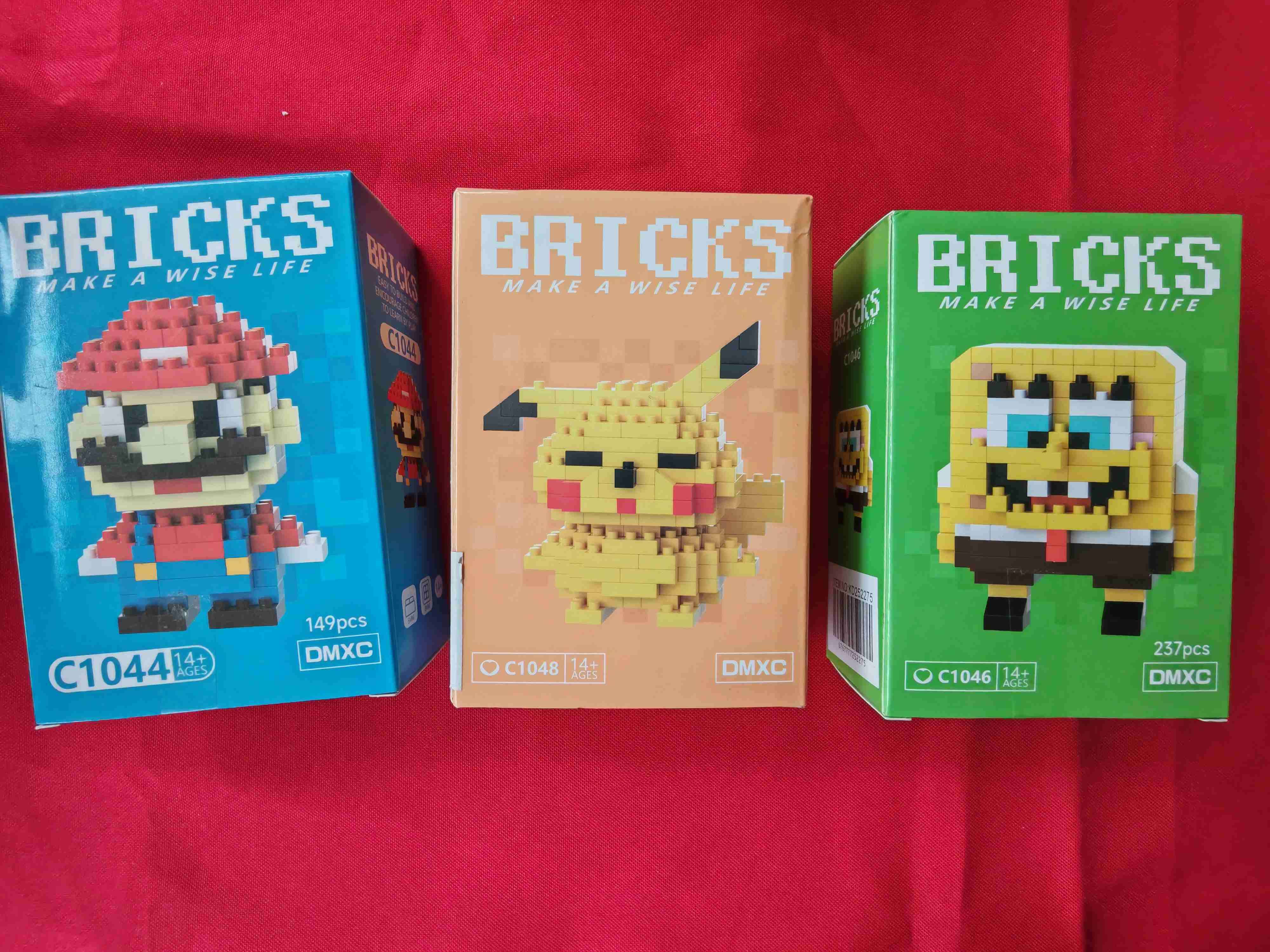 figuras BRICKS diferentes modelos - miniatura 2