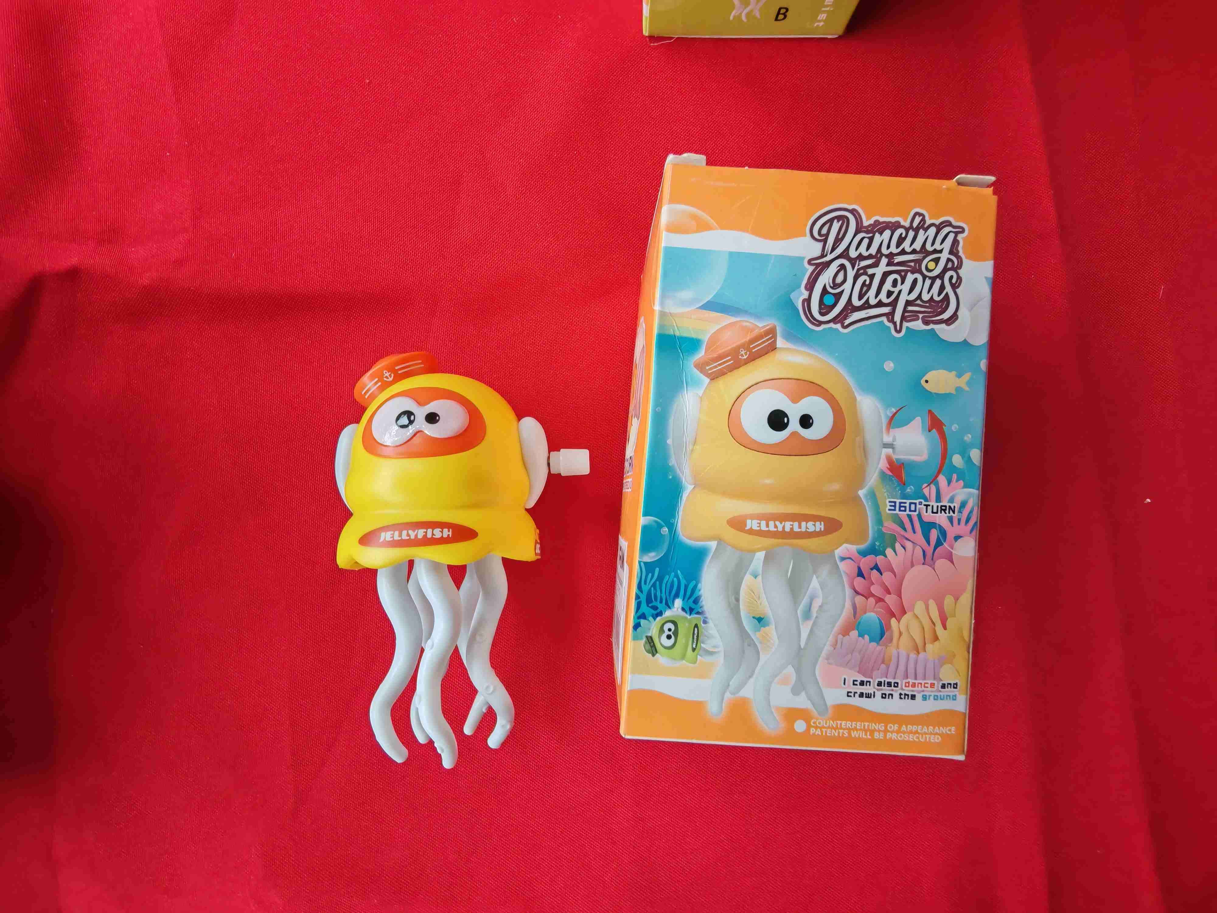 Pulpo bailarín amarillo