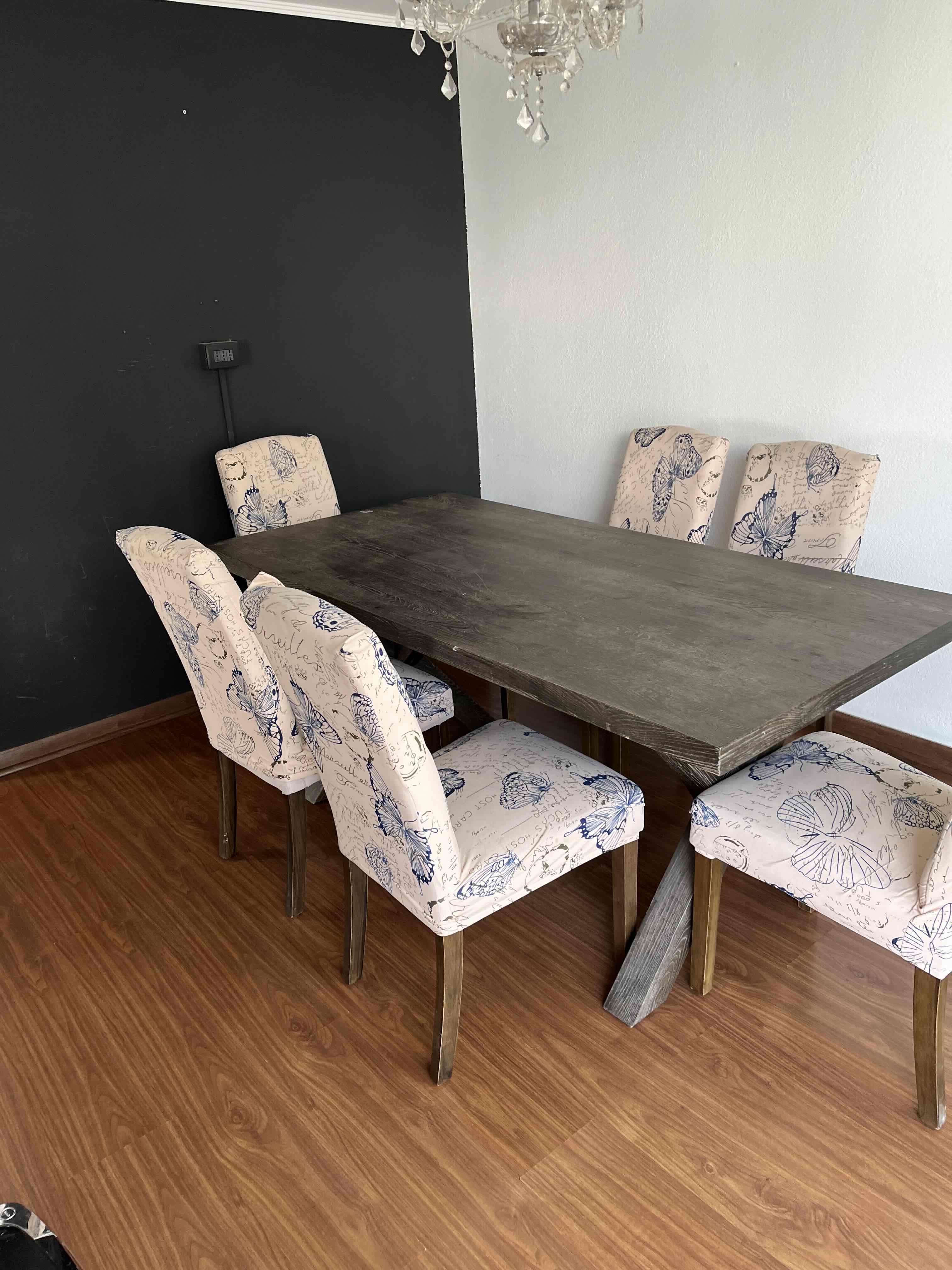 Juego de comedor con sillas - 5