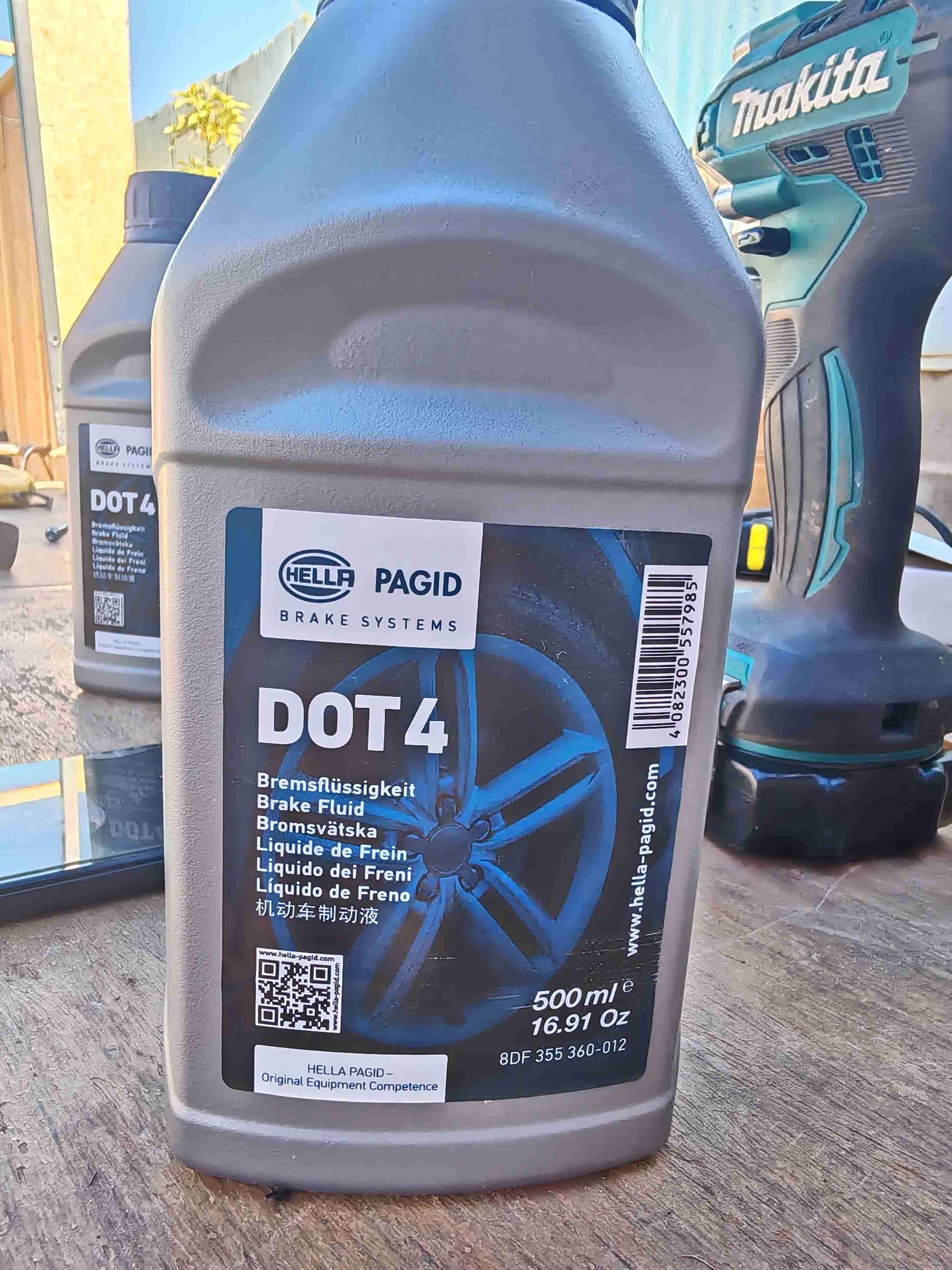 Líquido de freno DOT4 Hella Pagid - miniatura 2