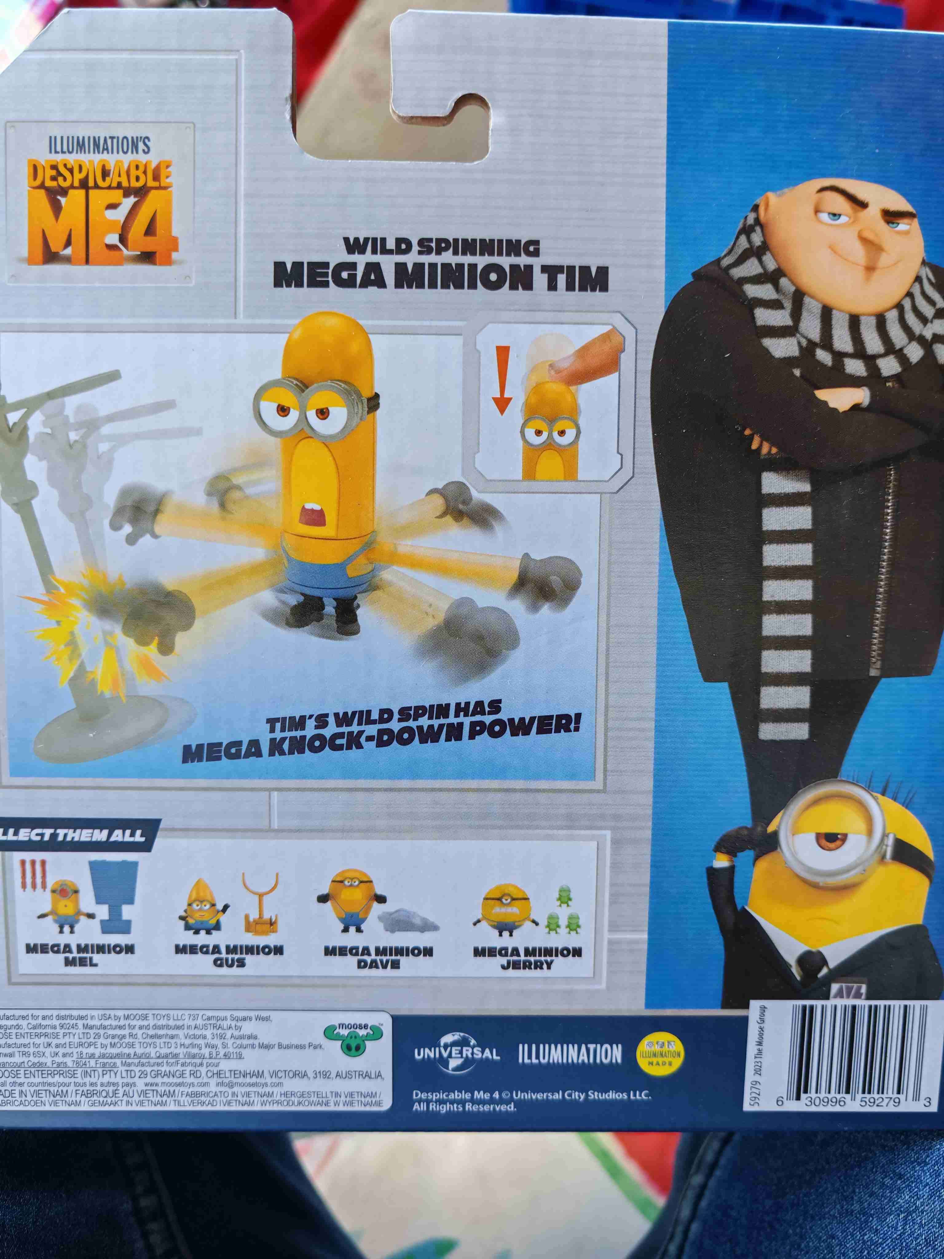 Juguete Mega Minion Gus de Despicable Me 4 - miniatura 4