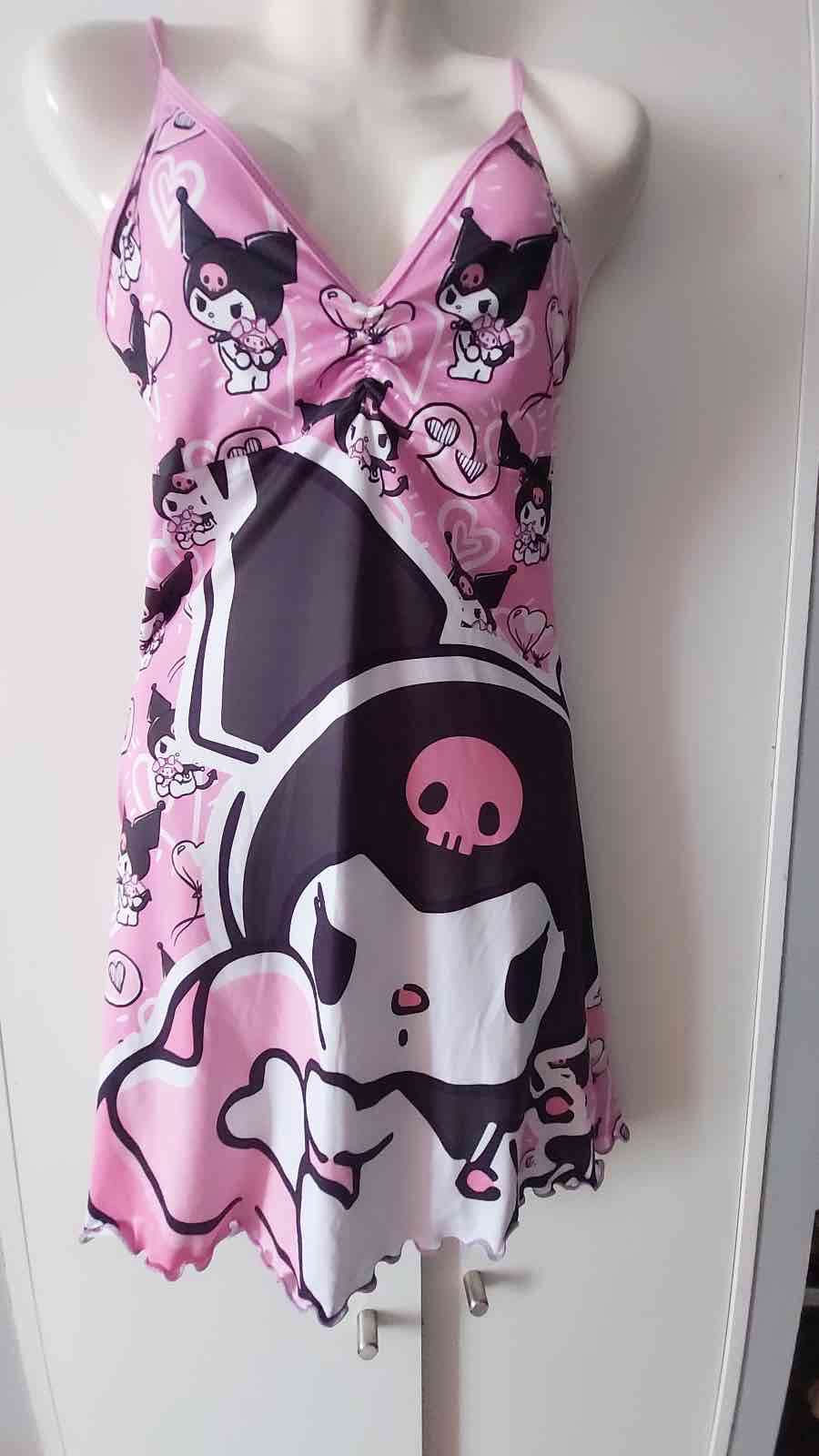 Pijama rosa estampado gatitos - miniatura 3