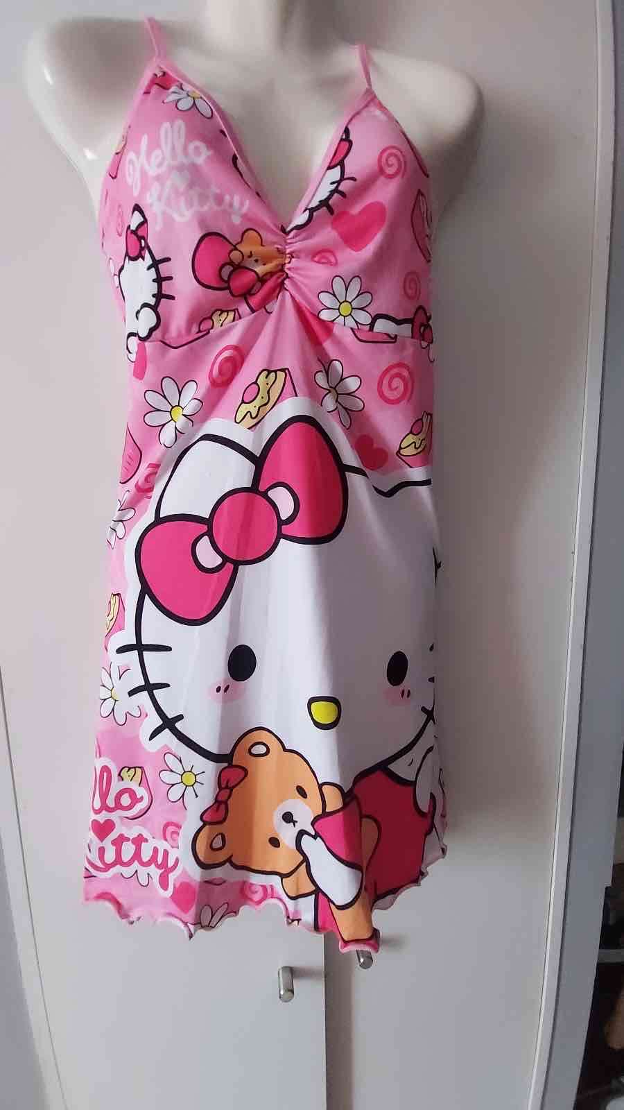 Pijama rosa estampado gatitos - miniatura 4