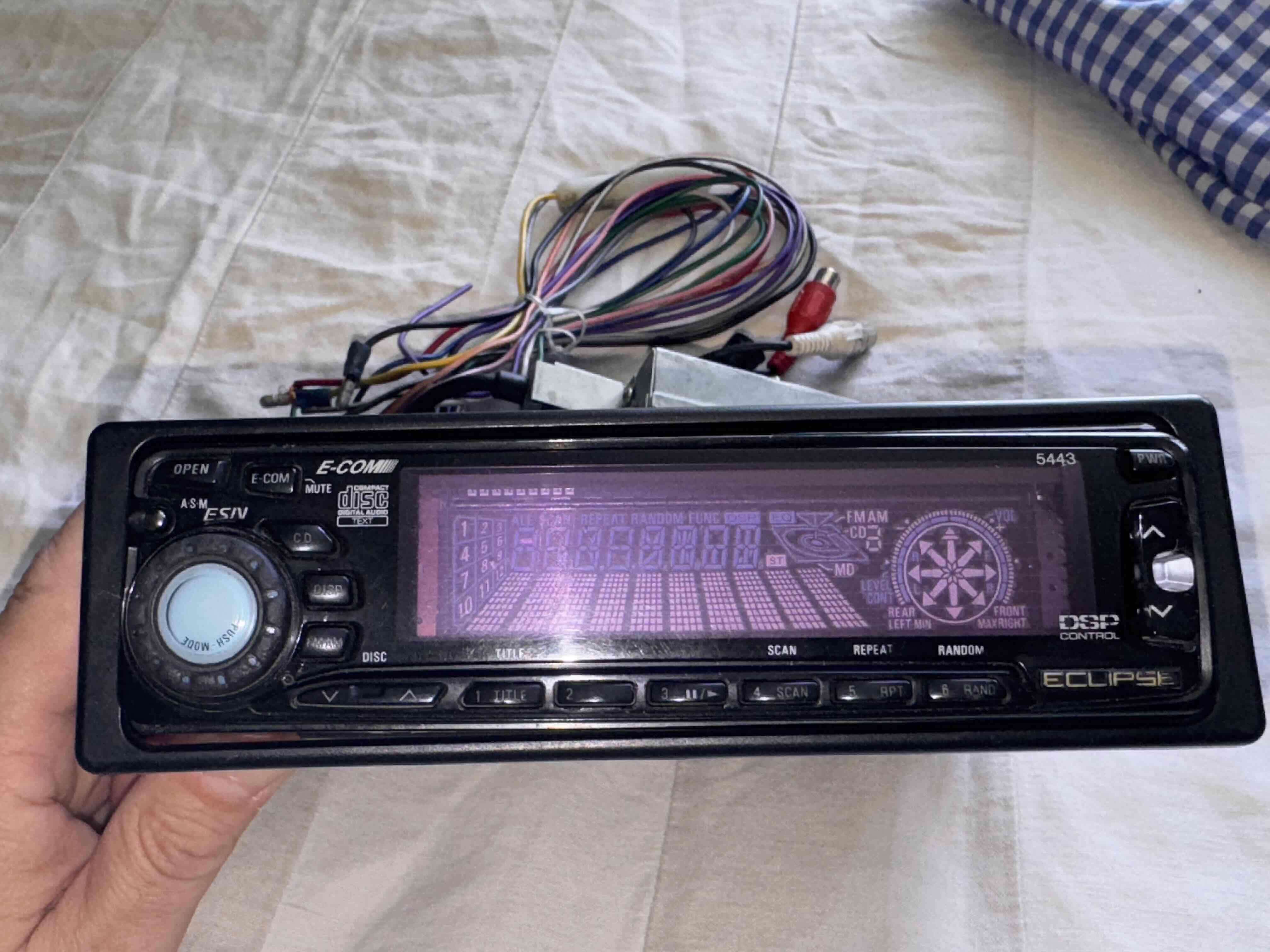 Radio para auto Eclipse con CD 5443 dsp - miniatura 2