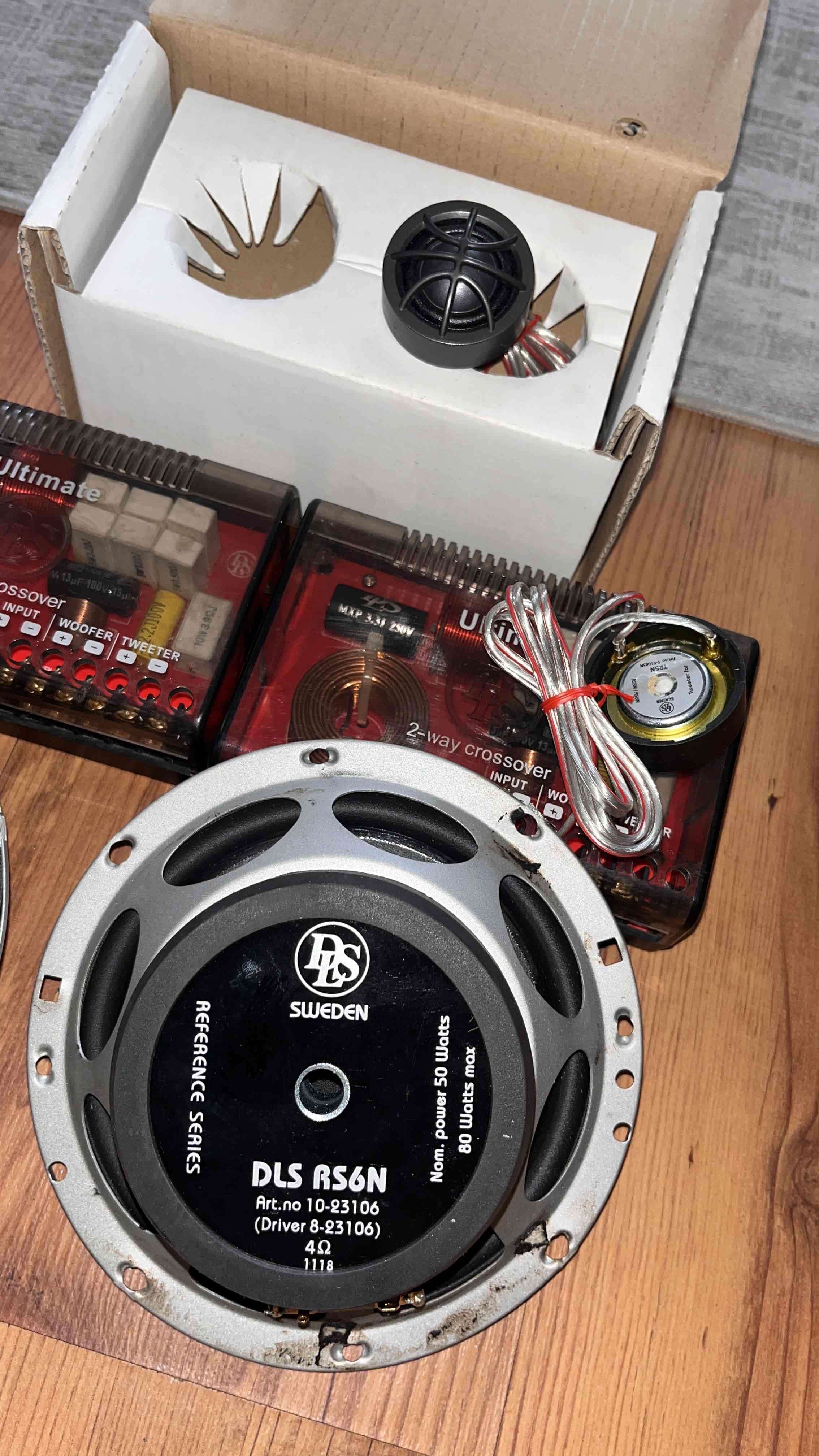 Sistema de parlantes y crossover dls 16.5cm - miniatura 3