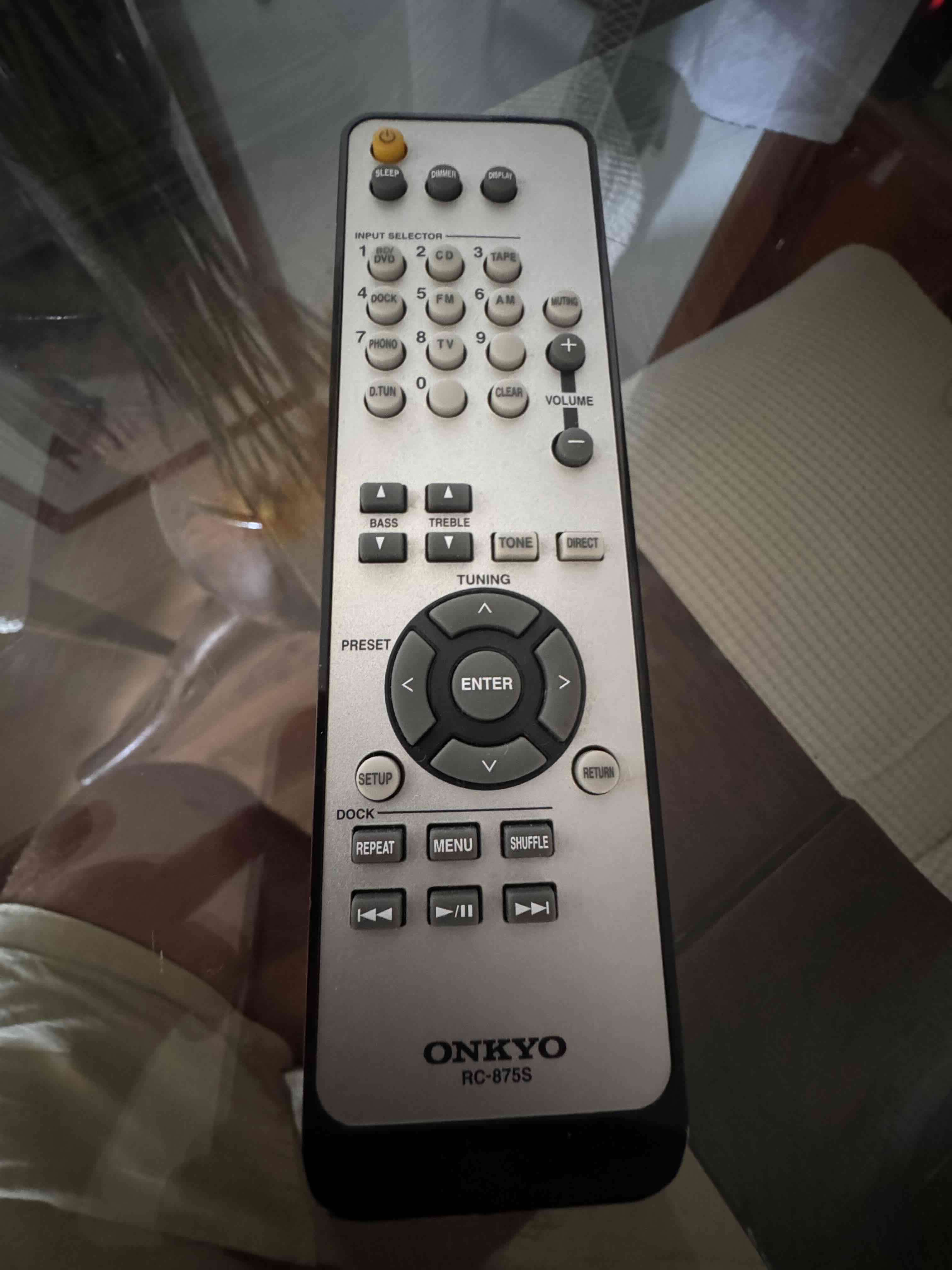 Control remoto Onkyo RC-875S