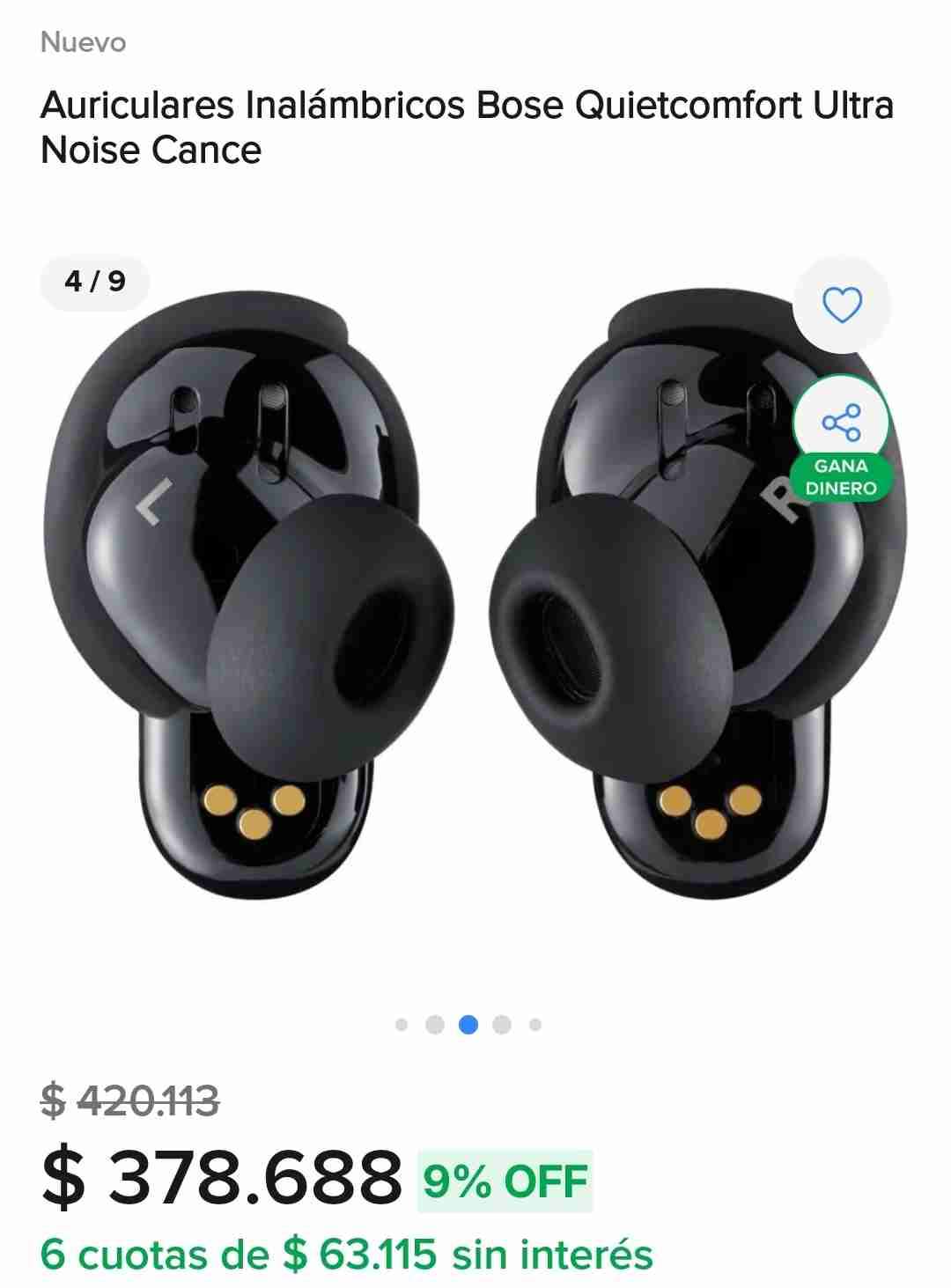 Auriculares Bose Quietcomfort Ultra - miniatura 3