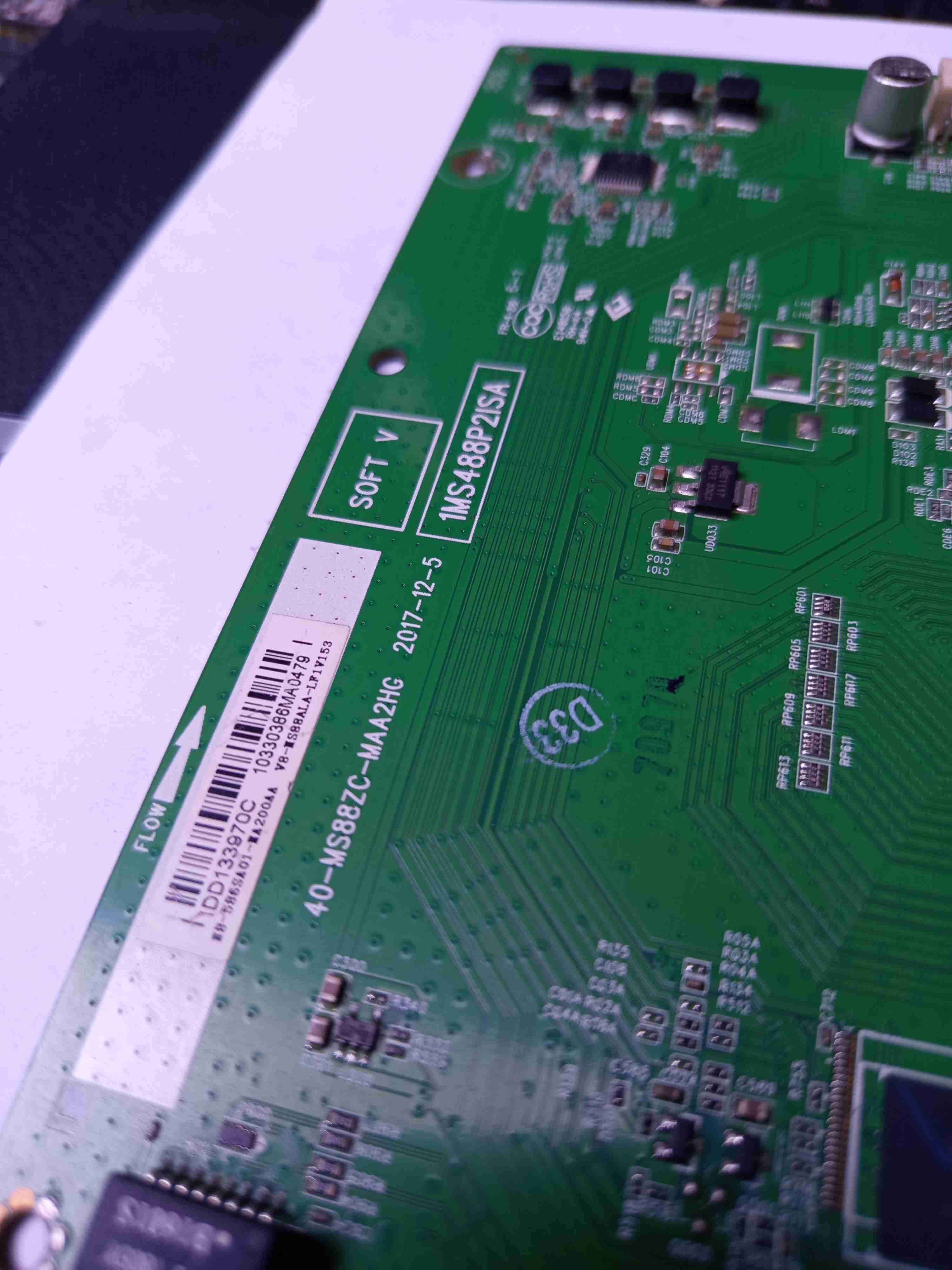 Mainboard tv masterg mg4s55 - miniatura 2