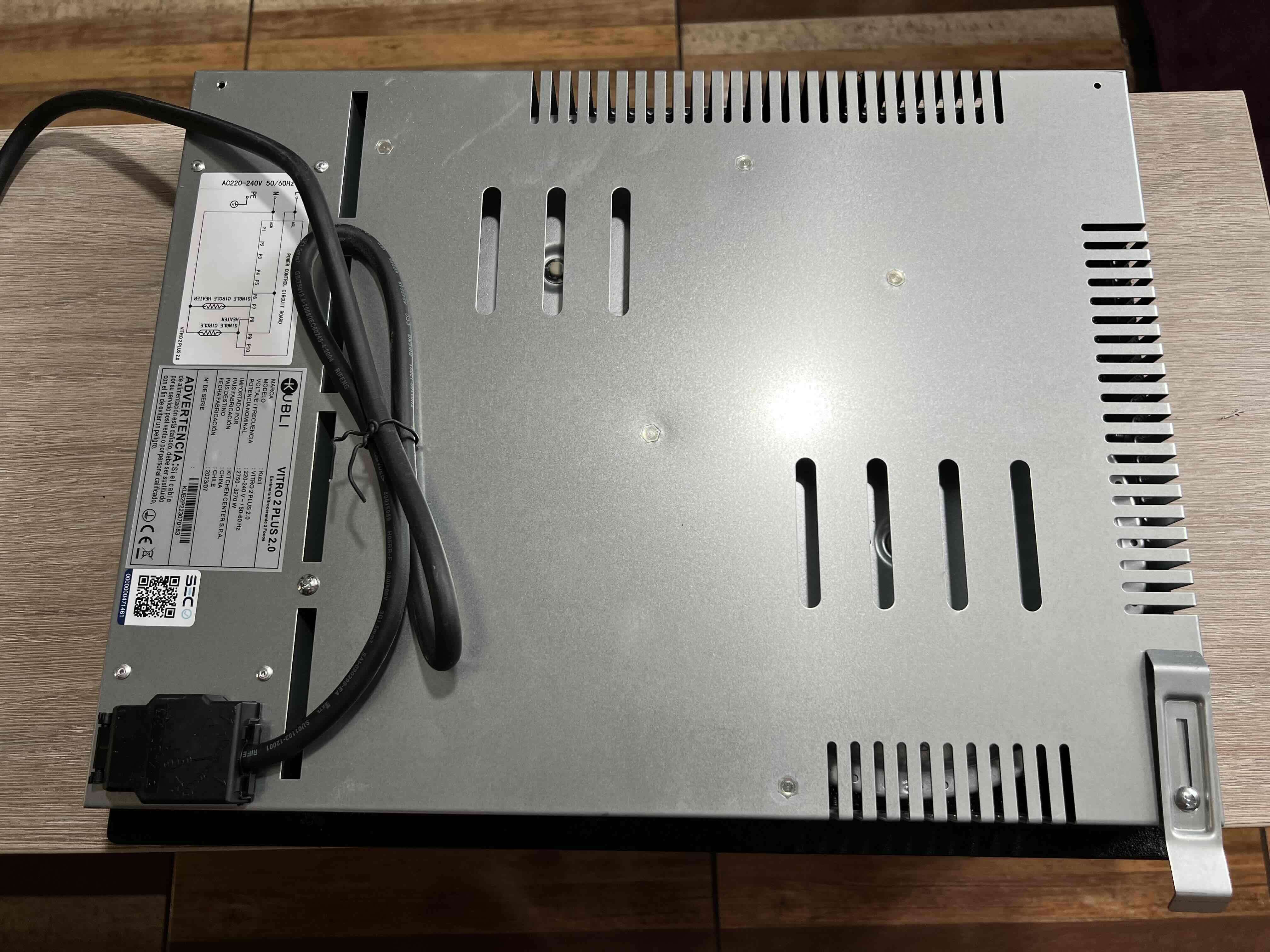 Encimera vitrocerámica 2 zonas Kubli - 2