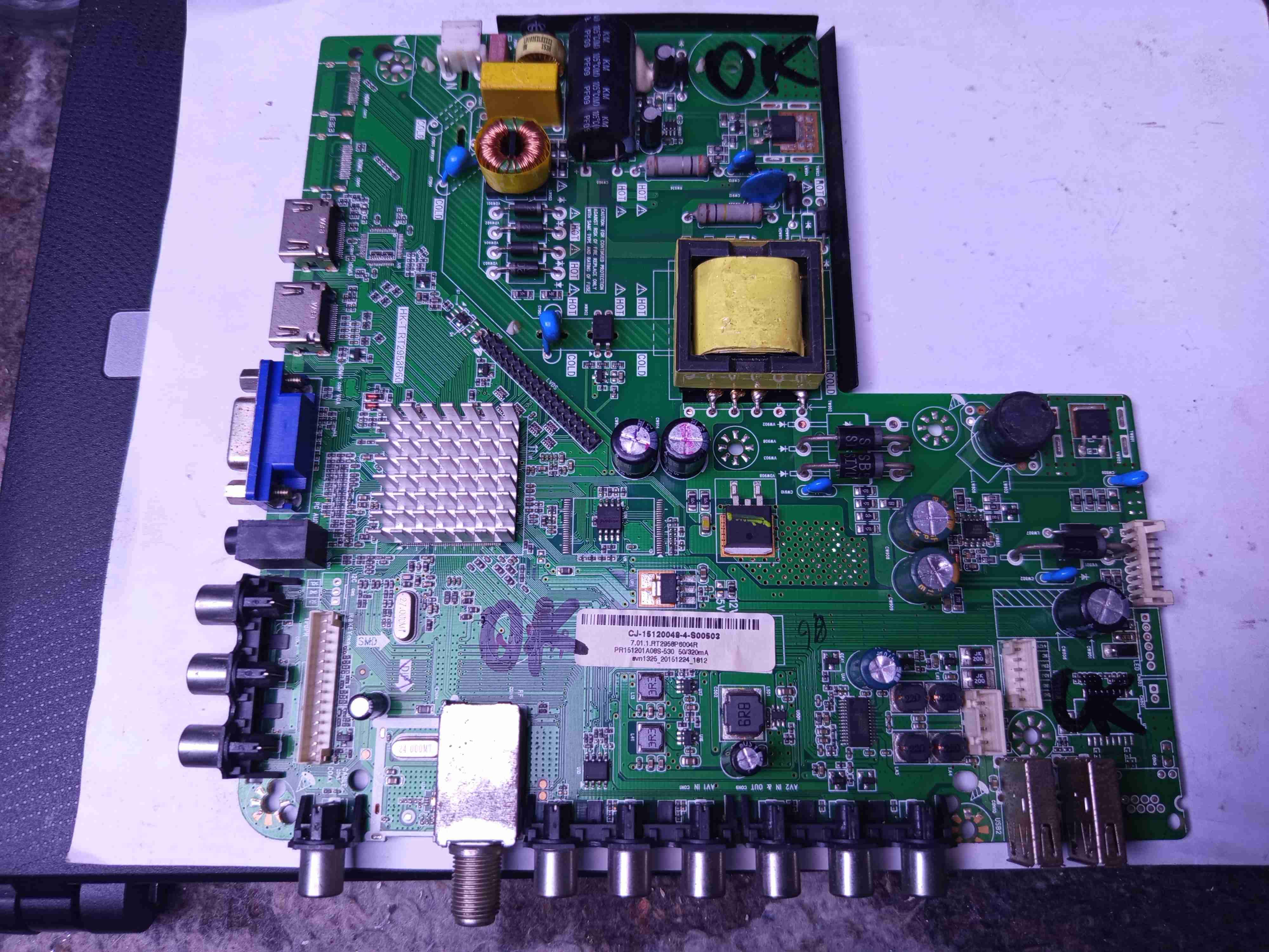 Mainboard tv máster g mgln3290L - miniatura 1