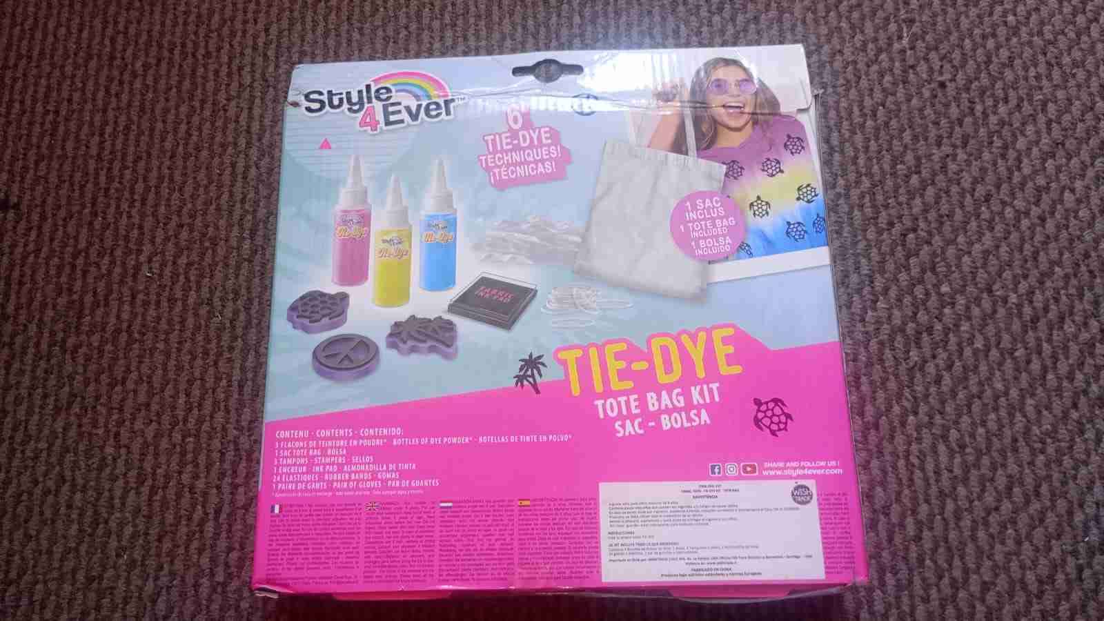 Set Tie Dye Tiñe tu propia bolsita - miniatura 2