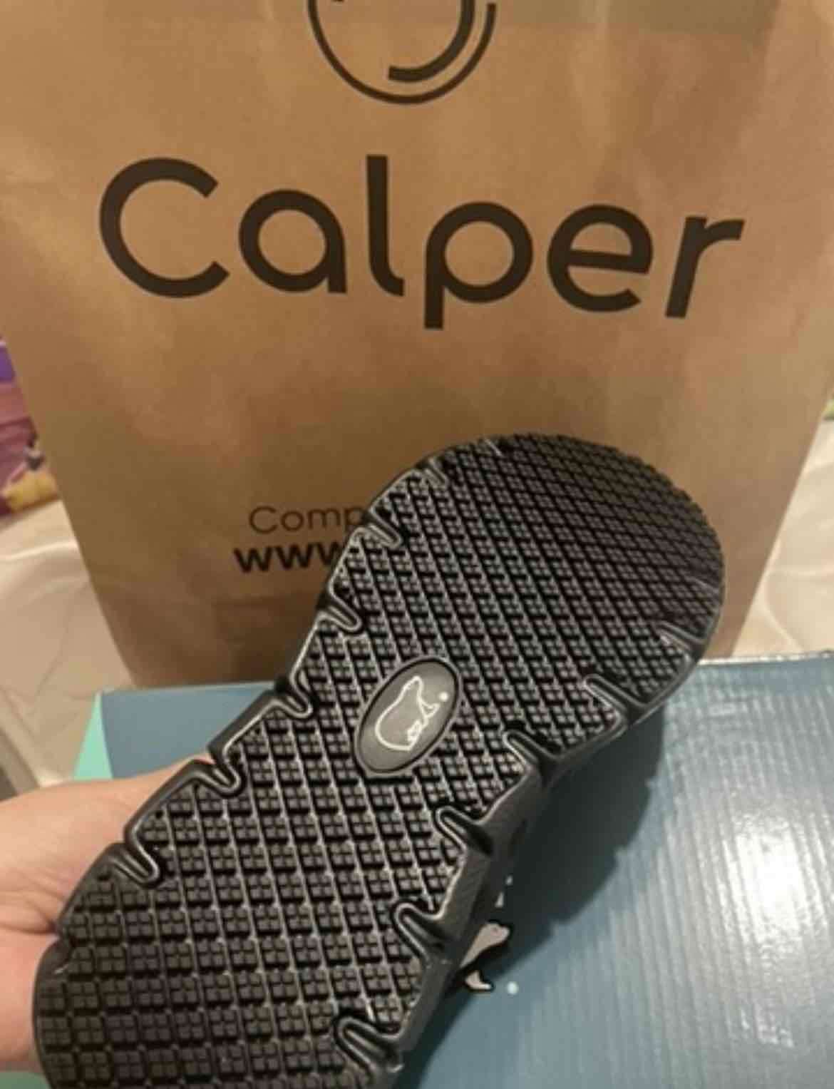 Zapatilla negras NUEVAS SIN USO Calper número 36 - miniatura 3