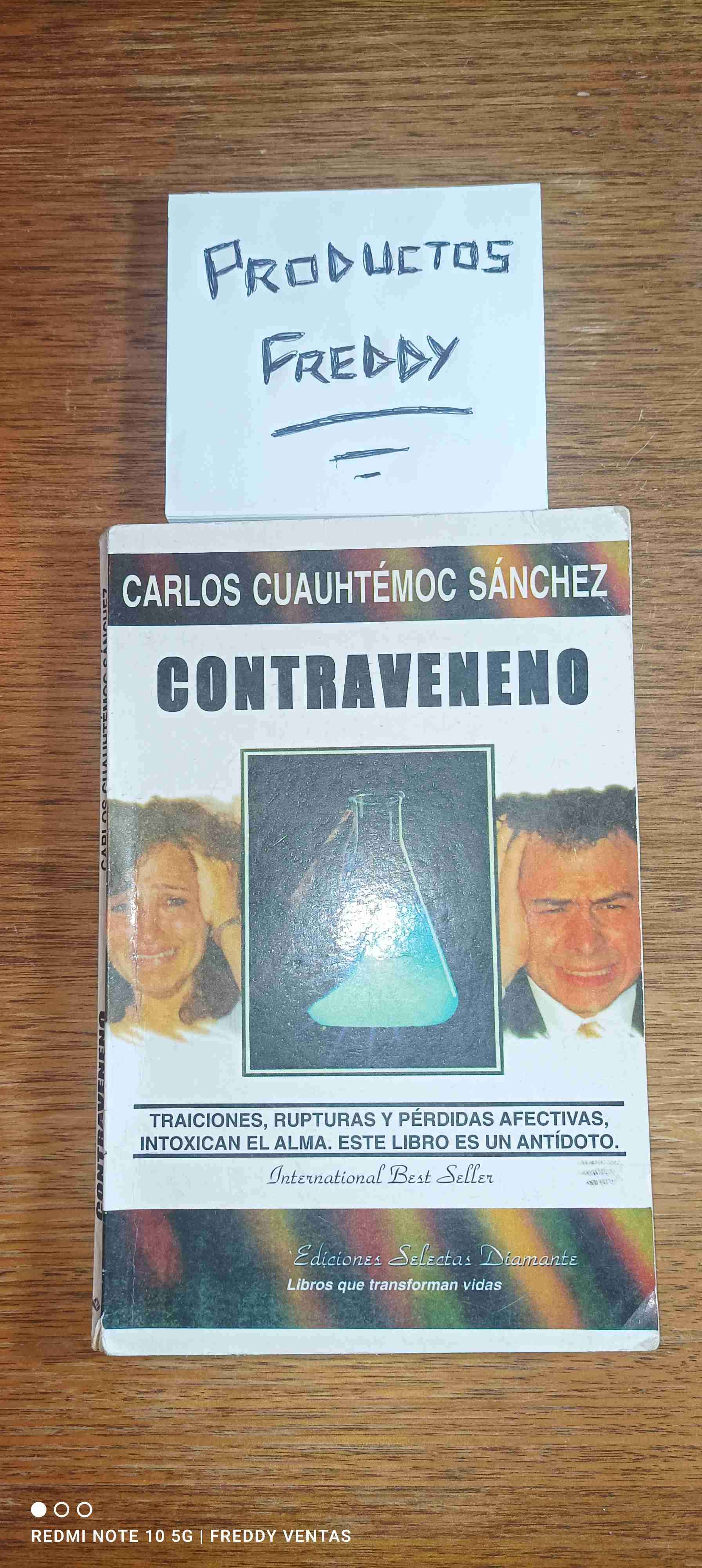 Libro Contraveneno Carlos Cuauhtémoc Sánchez