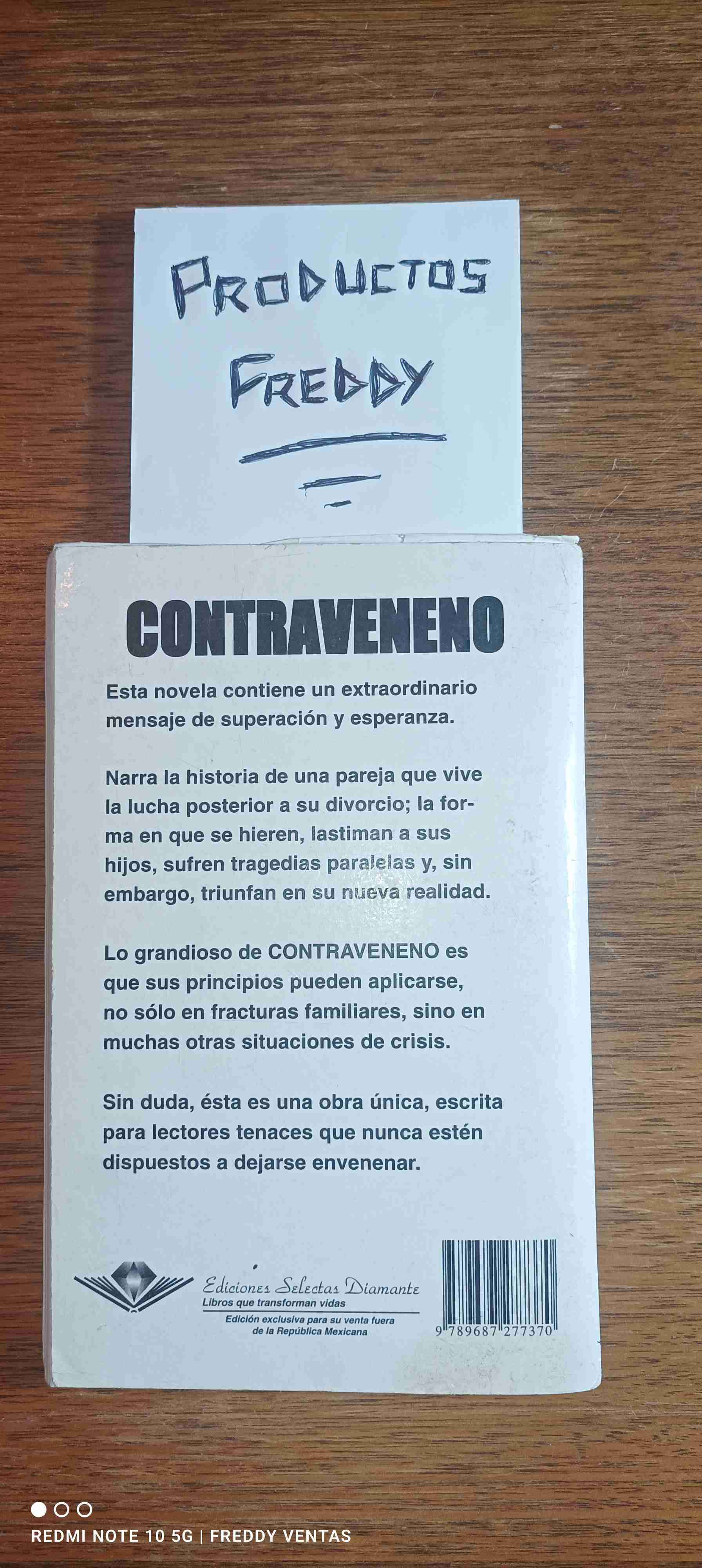 Libro Contraveneno Carlos Cuauhtémoc Sánchez - miniatura 2
