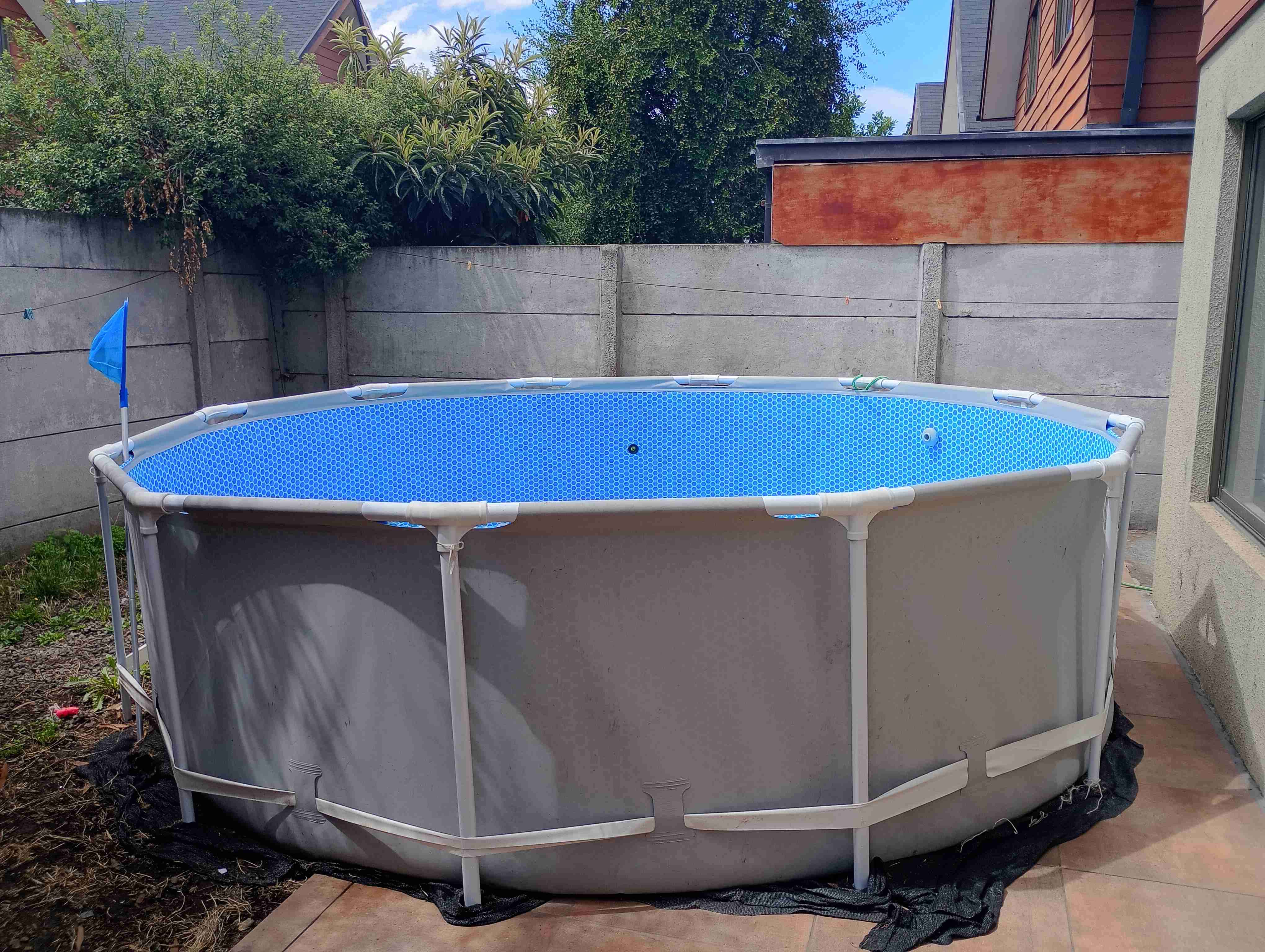 Piscina estructural grande 3,66 x 1 mt