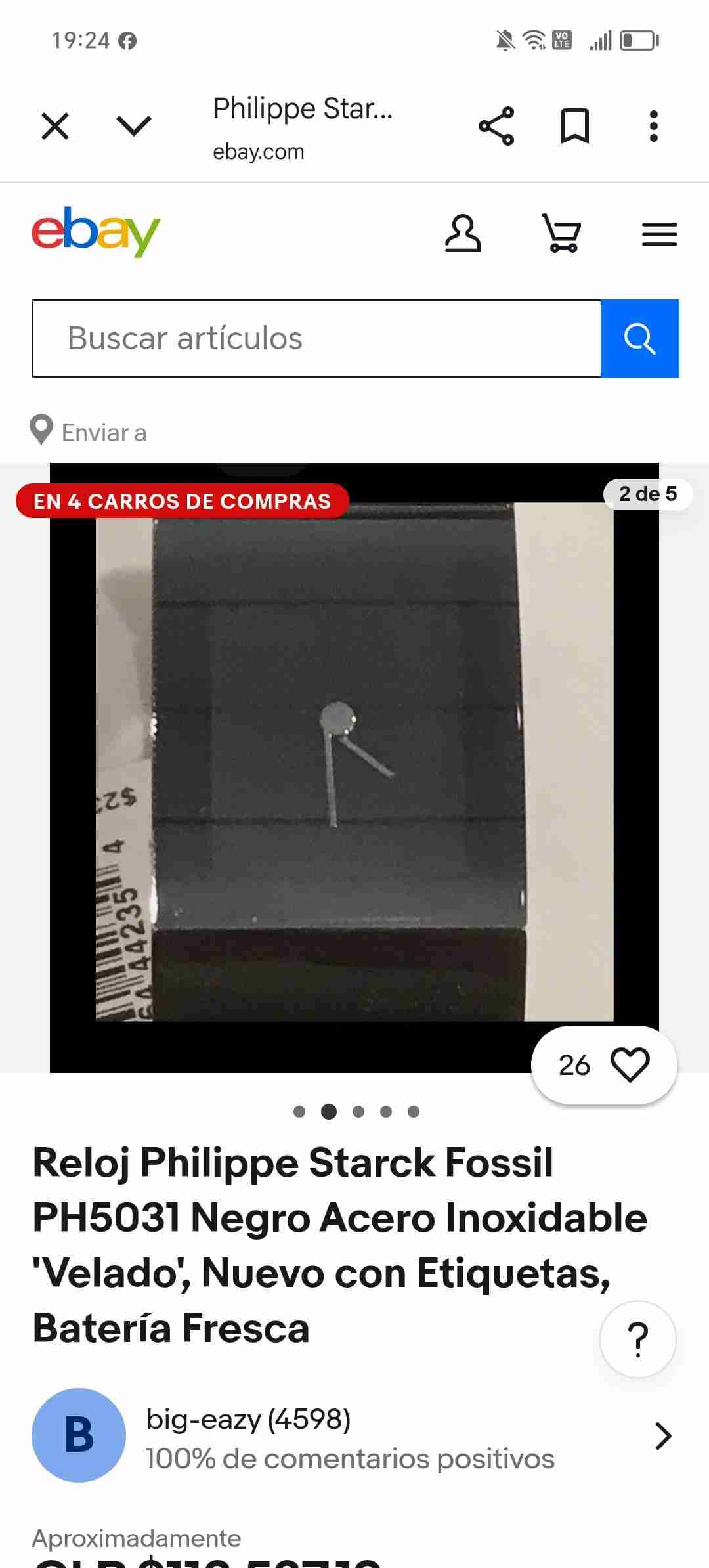 Reloj de pulsera moderno - miniatura 3