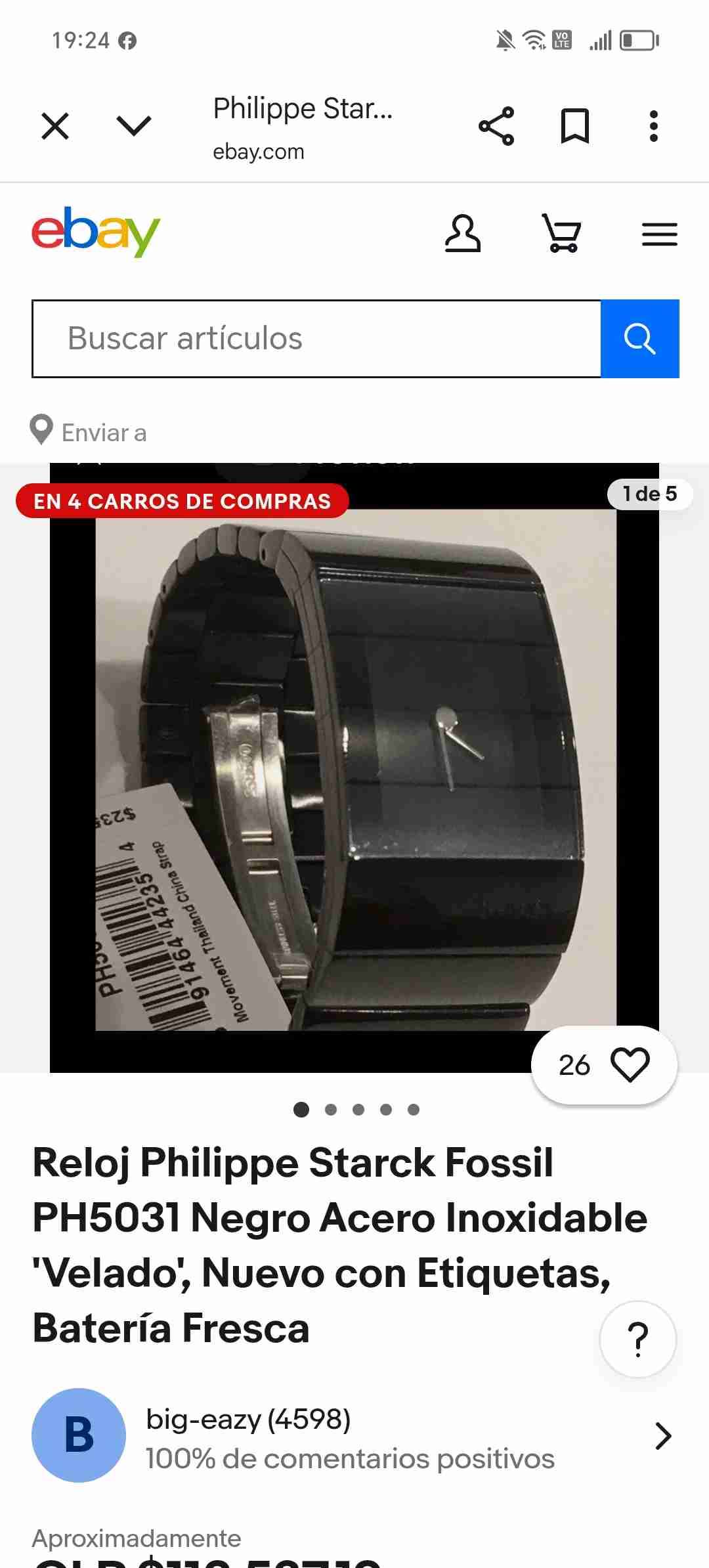 Reloj de pulsera moderno - miniatura 4