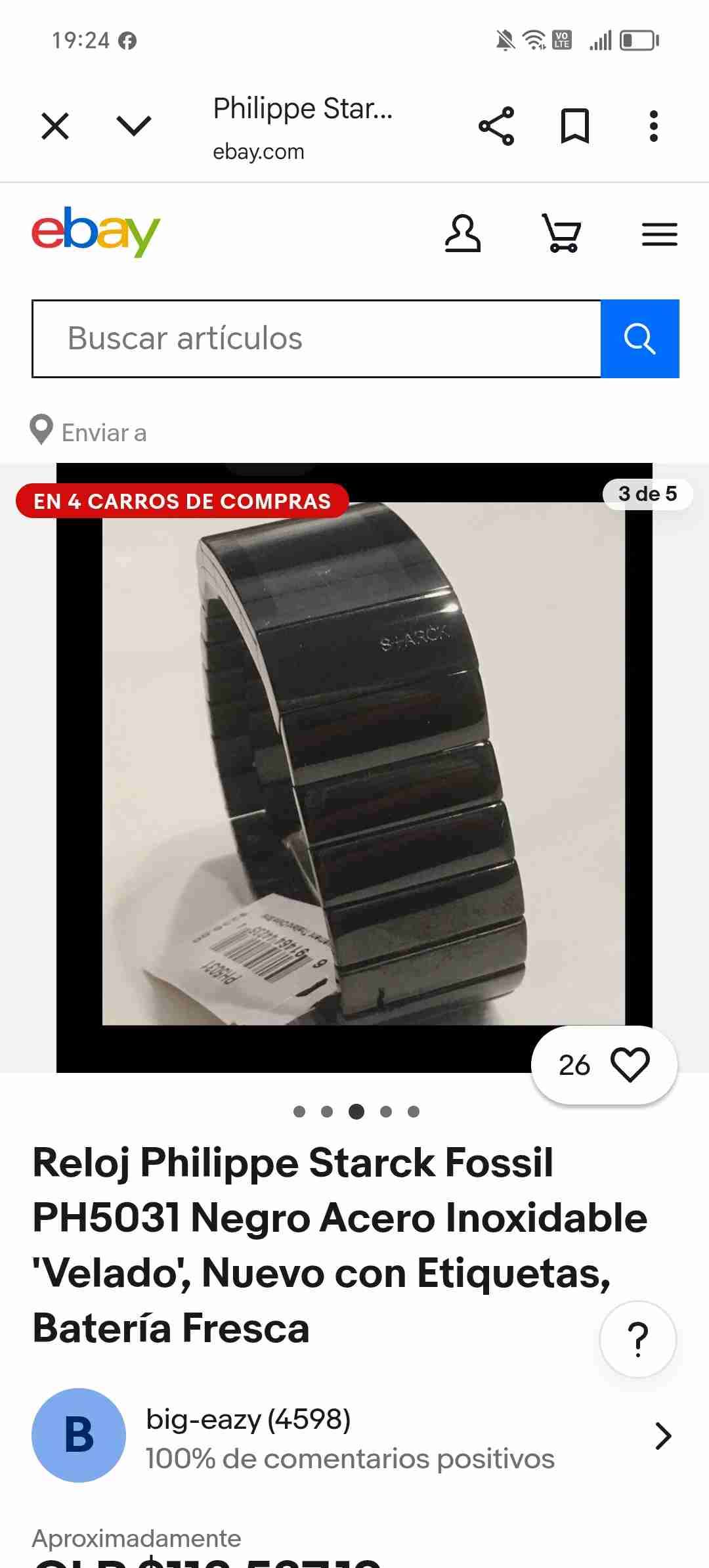 Reloj de pulsera moderno - miniatura 5