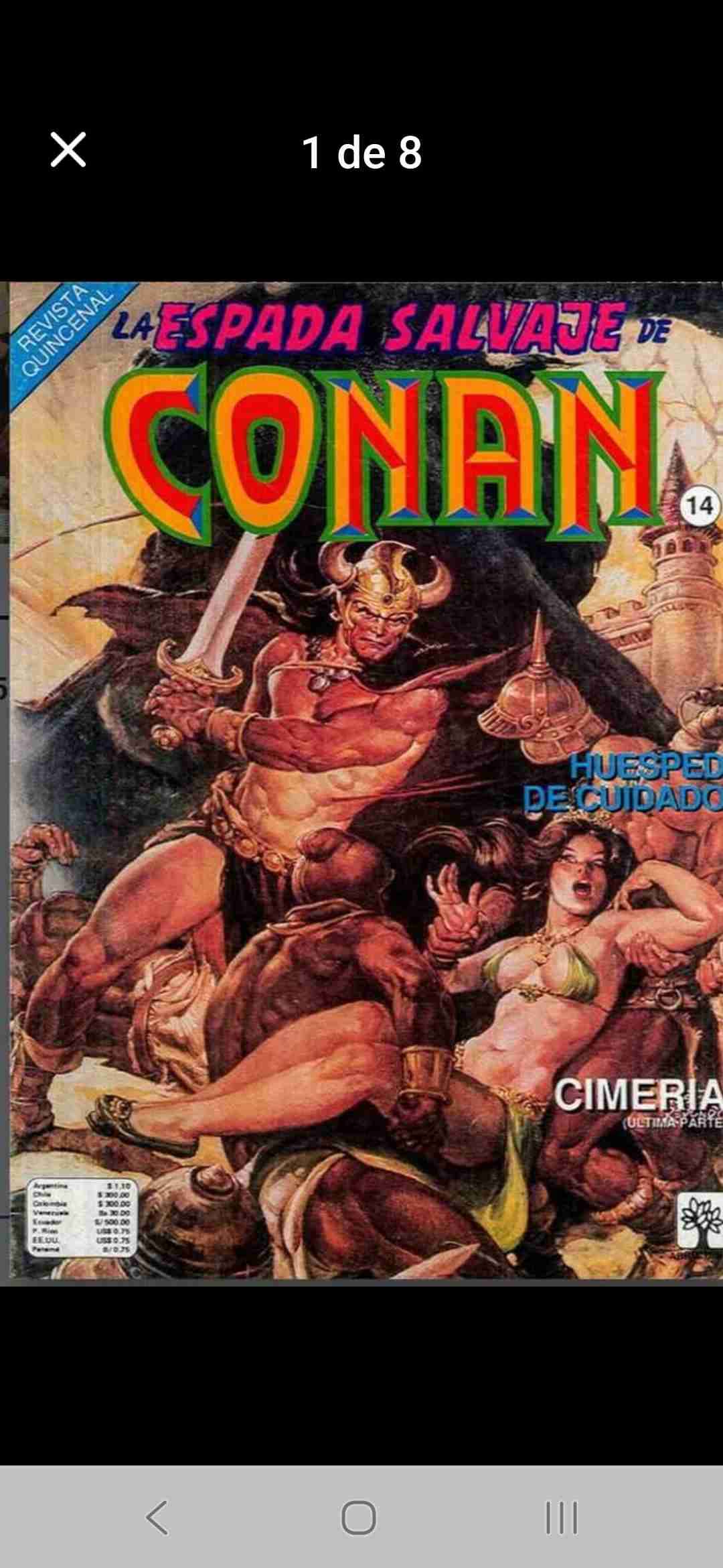 Revista La Espada Salvaje de Conan - miniatura 2